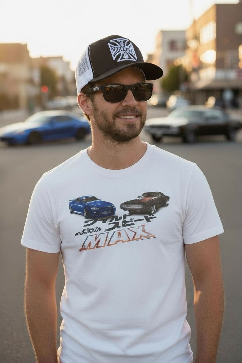 Universal Studios RACING! FAST & FURIOUS Movie Soundtrack T-Shirt ©2009 Size US S / EU 44-46 / 1 - 1 Thumbnail