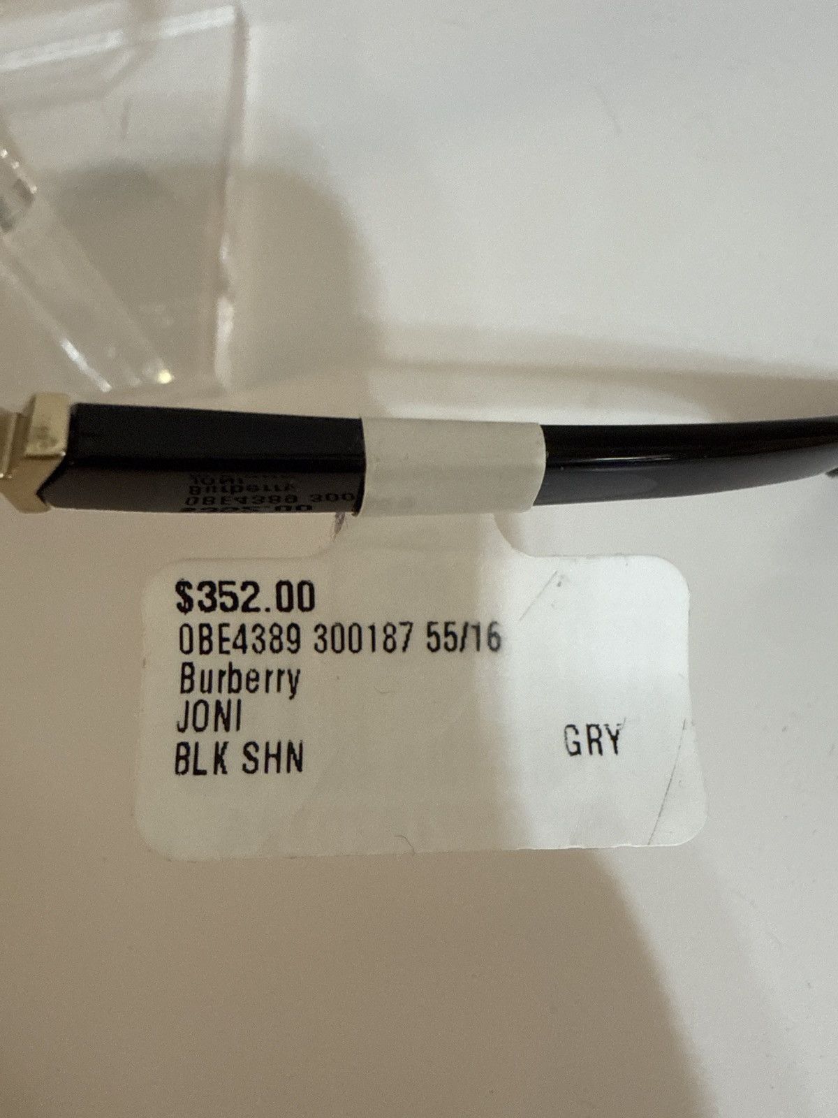 Burberry Burberry BE4389 Joni Sunglasses - Black Size ONE SIZE - 6 Thumbnail