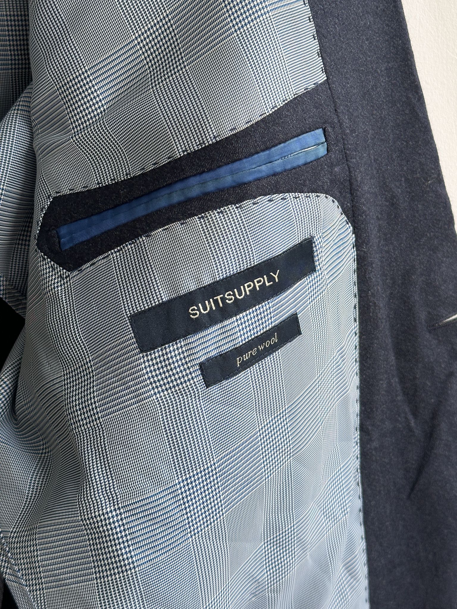 Suitsupply Suitsupply Blue Blazer Size 42L - 6 Thumbnail