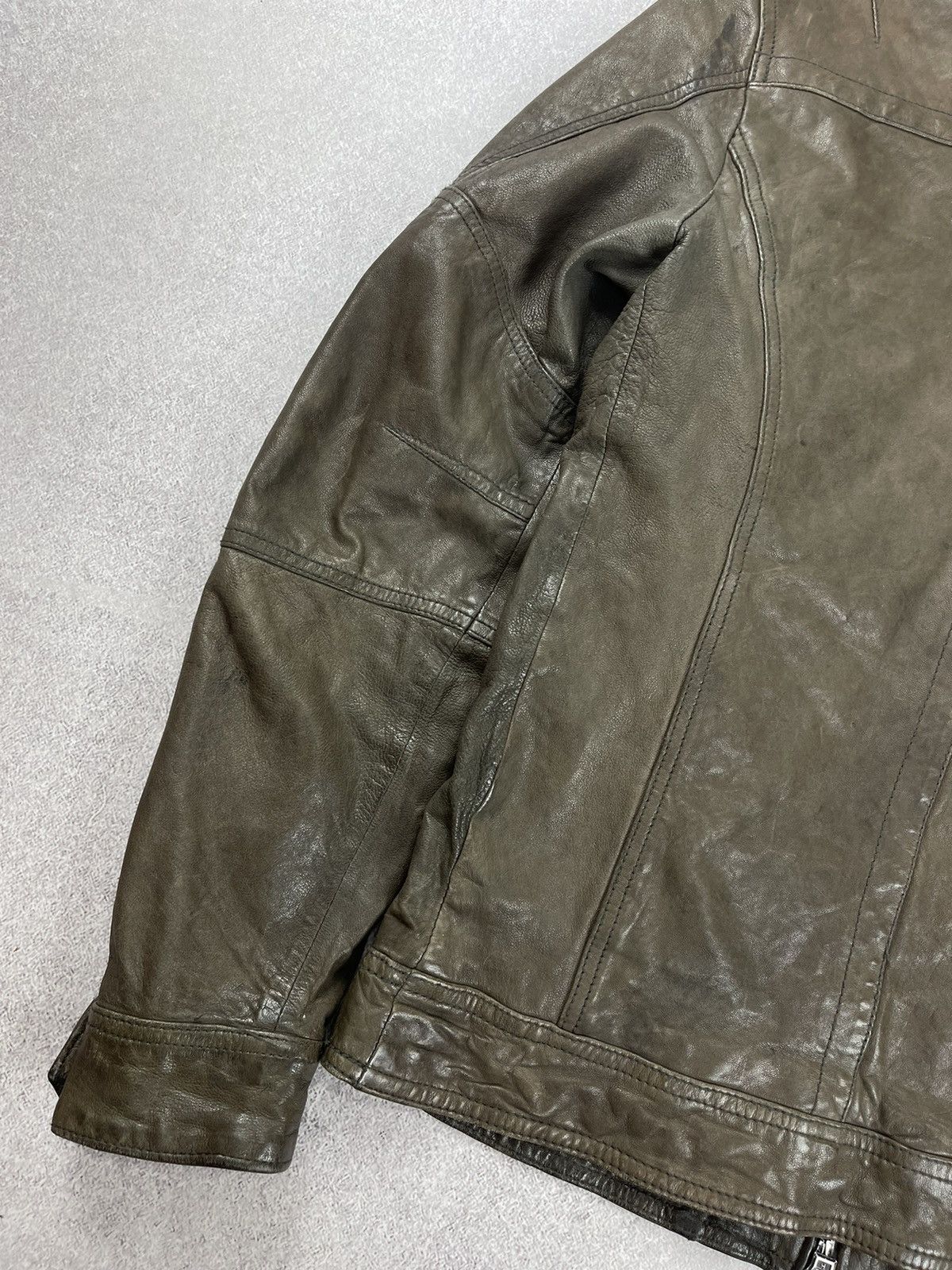 Allsaints Allsaints Spitalfields Leather Jacket Men’s Size S Size US S / EU 44-46 / 1 - 14 Thumbnail