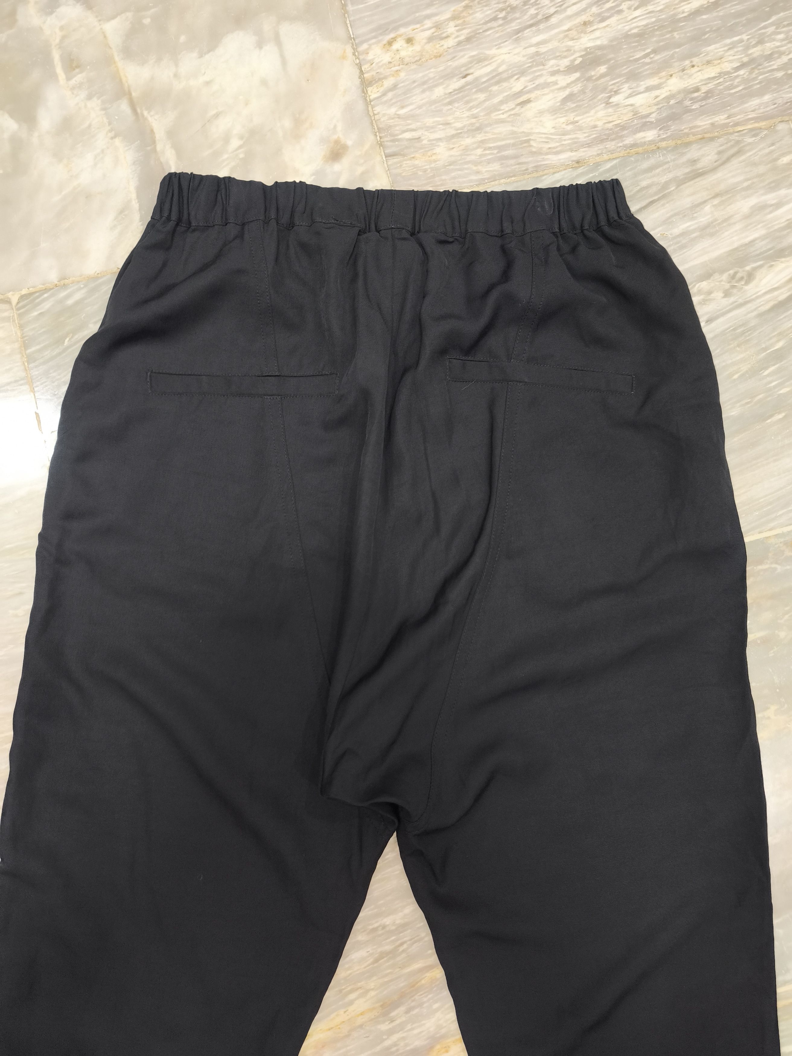 Yohji Yamamoto Vintage Yohji Yamamoto Cropped Pants Size US 28 / EU 44 - 6 Thumbnail