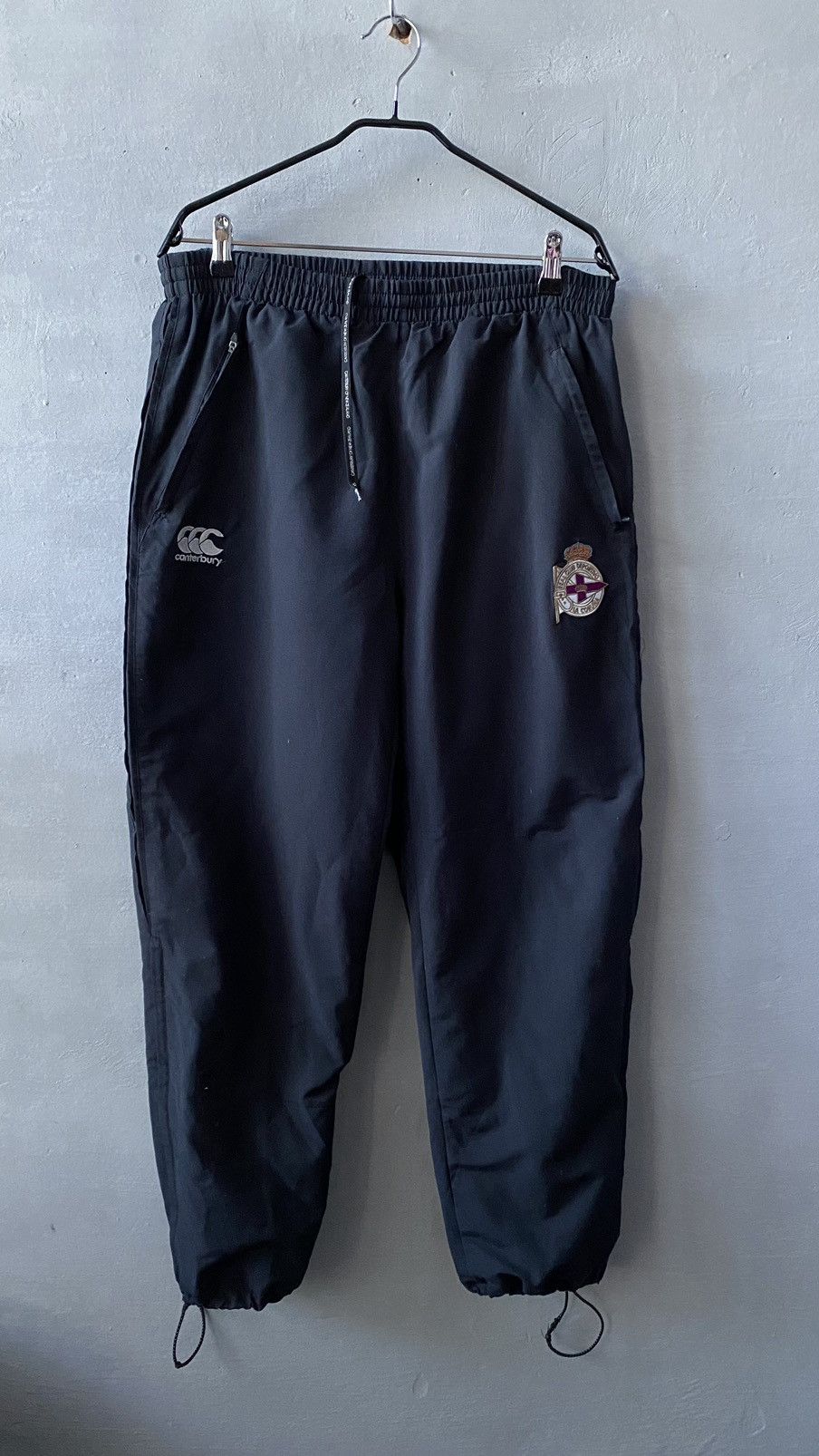 Canterbury of New Zealand Real Deportivo vintage sport nylon pants Y2K style size M Size US 32 / EU 48 - 1 Thumbnail