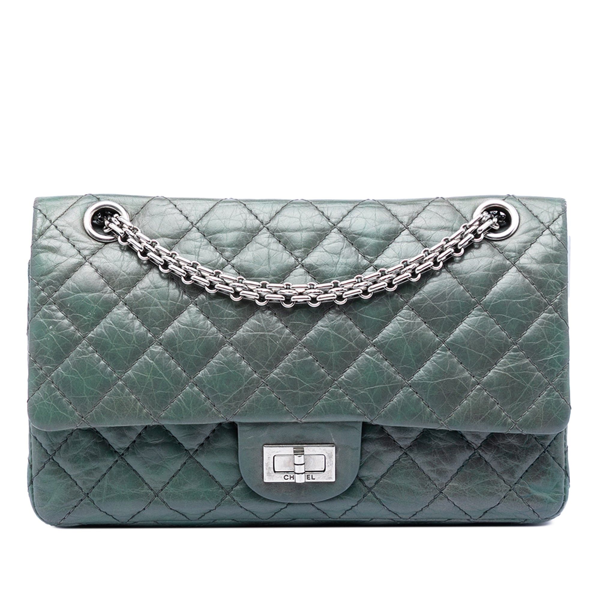 Chanel Quilted Aged Calfskin Reissue 2.55 Double Flap 225 Size ONE SIZE - 1 Thumbnail
