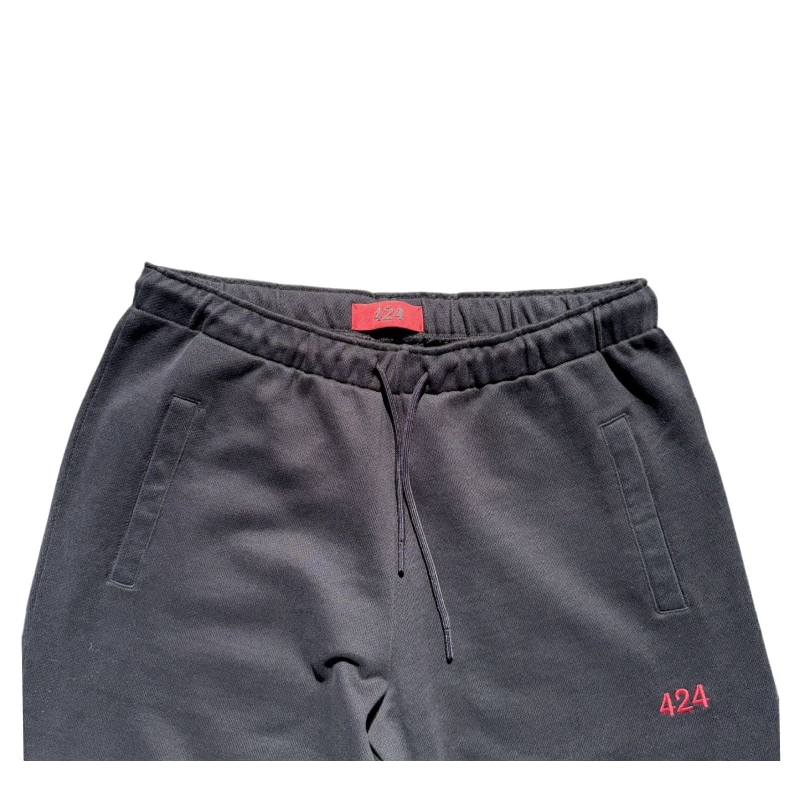 Logo 7 424 Sweatpants Black Logo NWT Large Mens Regular Size L Pants Activewear Size US 33 - 3 Thumbnail