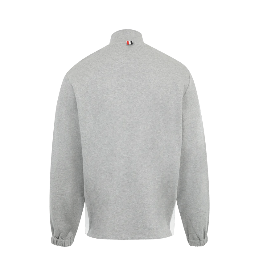 Thom Browne o1h1sh10525 Classic Half Zip Pullover in Grey Size US XXL / EU 58 / 5 - 2 Thumbnail