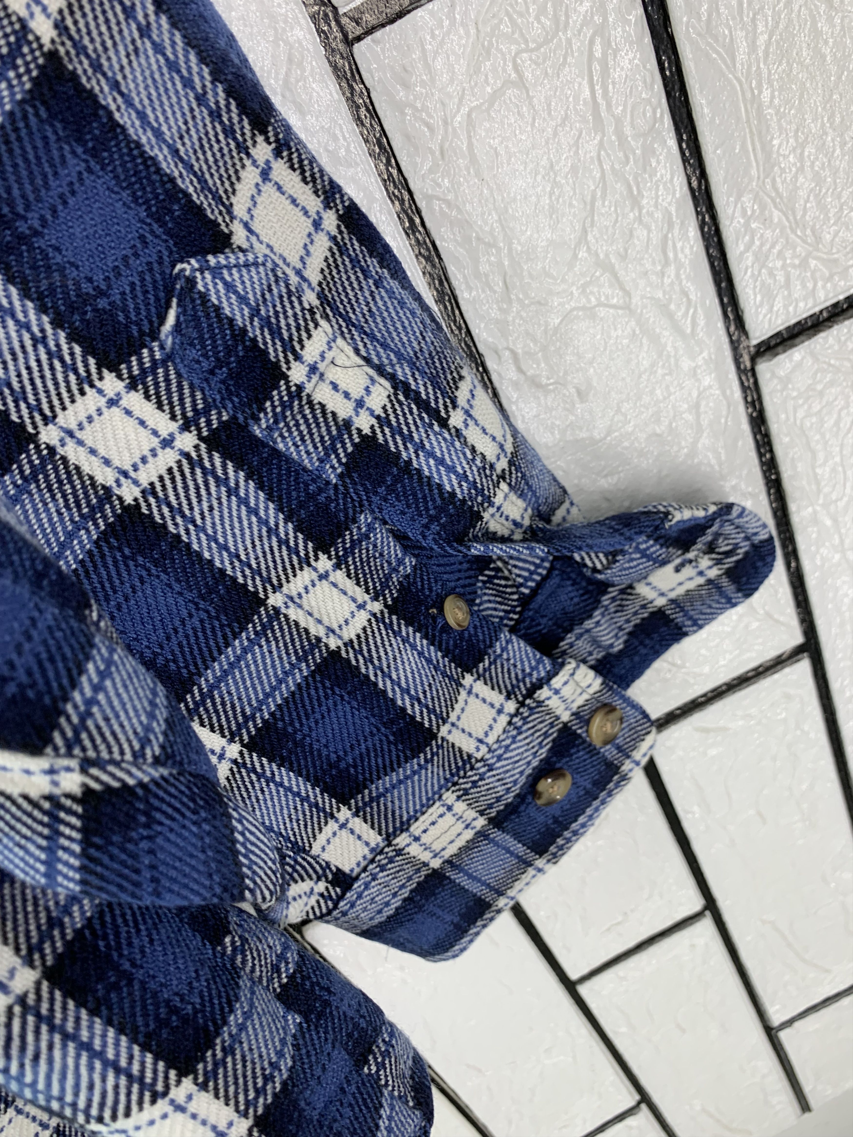 Vintage Vintage Break Off Shirt Flannel Size US XL / EU 56 / 4 - 5 Thumbnail