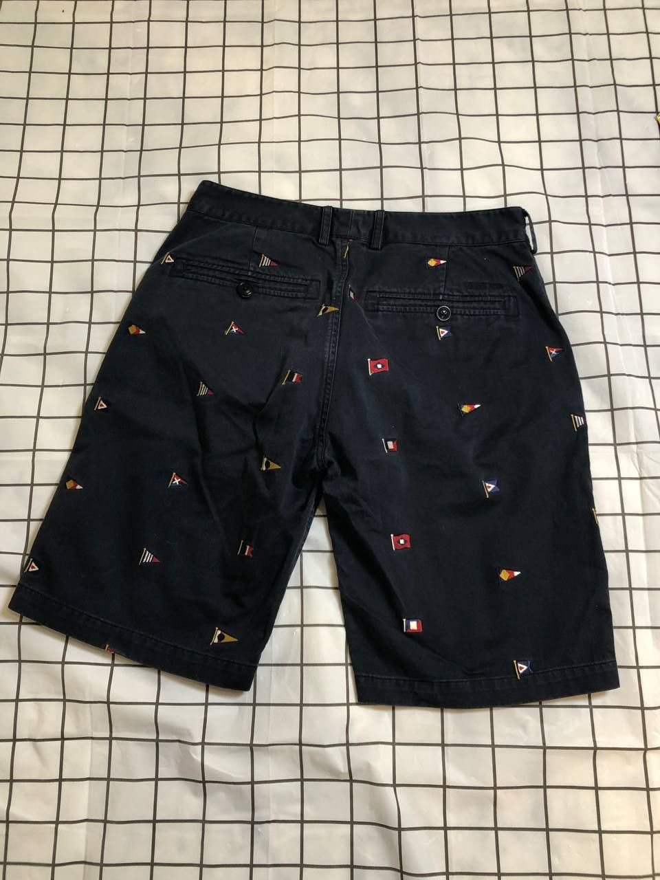 Barbour Barbour Stitched Flags Nautical Shorts Blue Navy Men Size US 32 / EU 48 - 12 Thumbnail