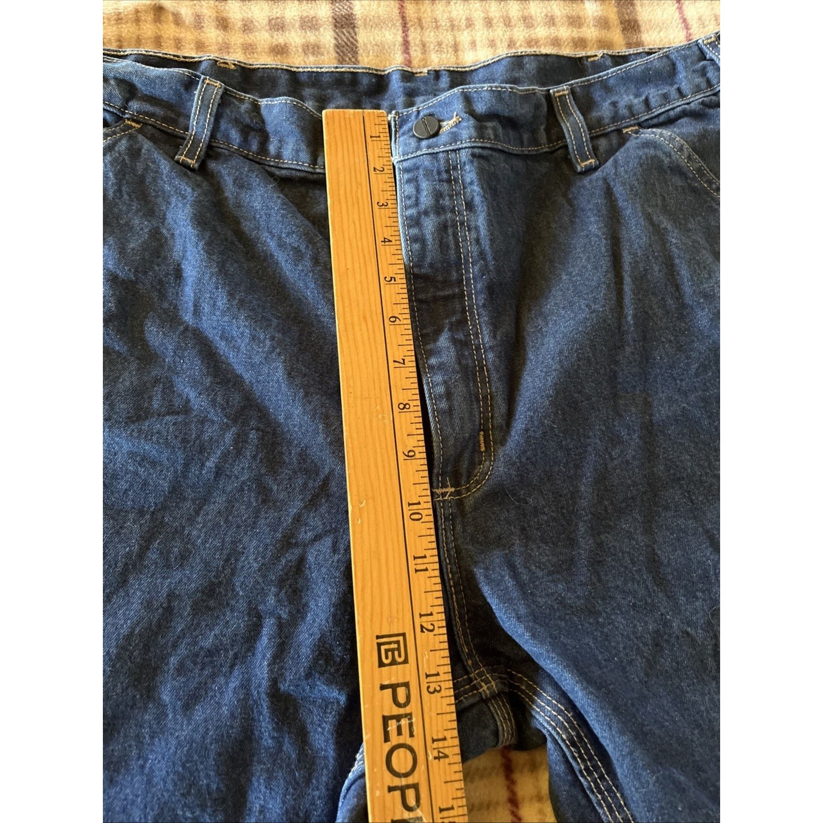 Carhartt Carhartt Flame Resist Jeans Men’s 38x32 Denim Blue Dark Wash Size US 38 / EU 54 - 5 Thumbnail