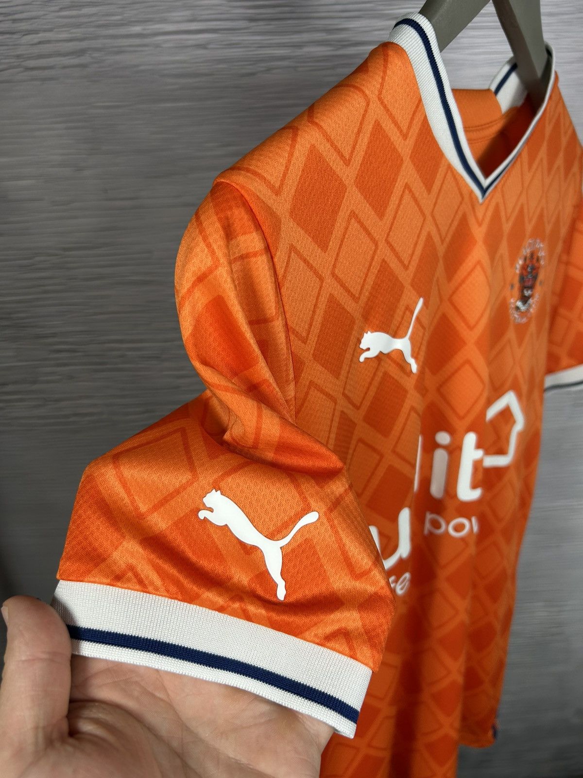 Puma Puma Blackpool #14 Soccer Jersey T-Shirt Size S Size US S / EU 44-46 / 1 - 5 Thumbnail