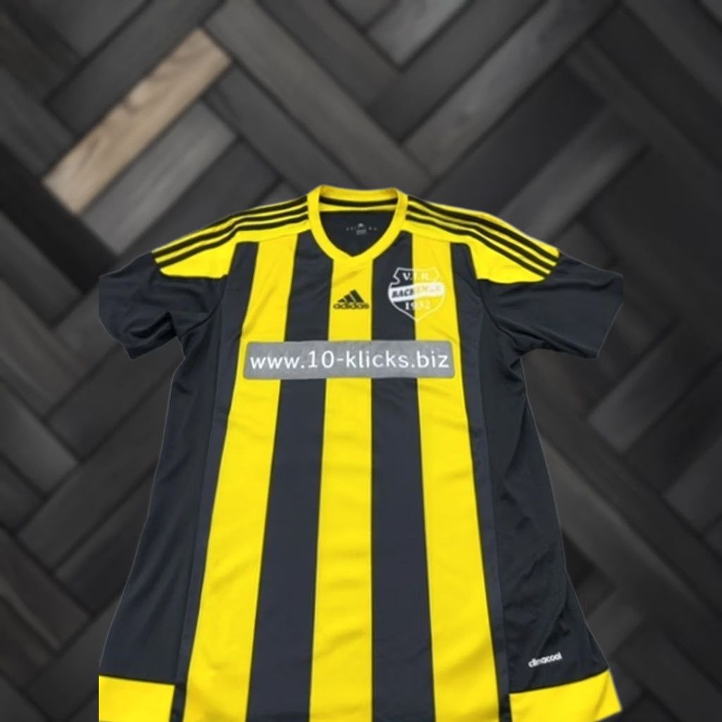 Adidas Adidas Jersey Men's Black Yellow Striped Soccer Climacool L Size US L / EU 52-54 / 3 - 1 Thumbnail