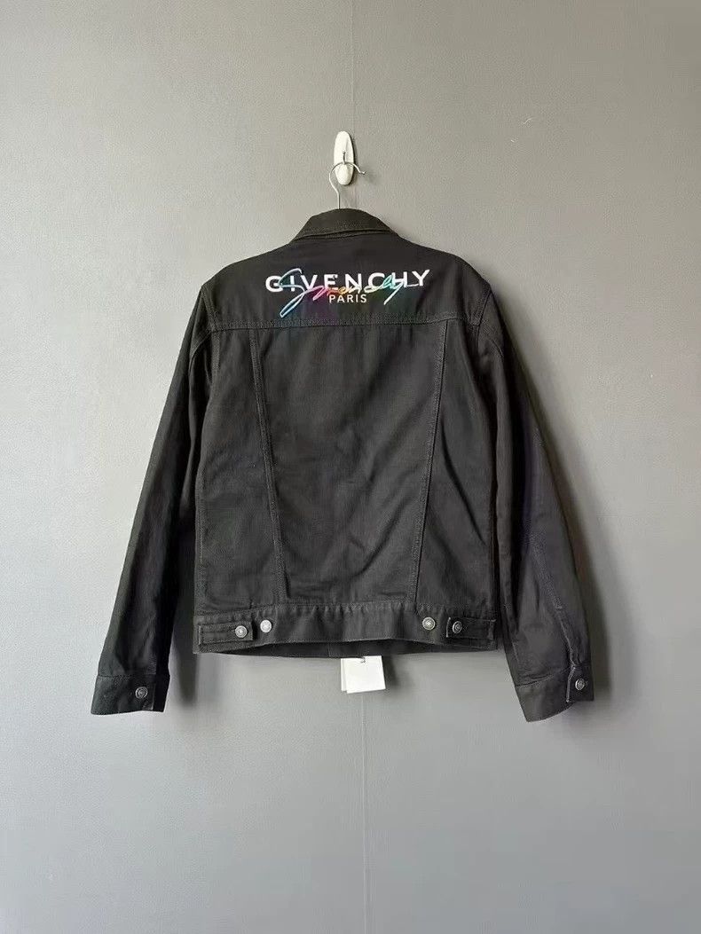 Givenchy Givenchy Rainbow Embroidered Denim Jacket Size US S / EU 44-46 / 1 - 2 Thumbnail
