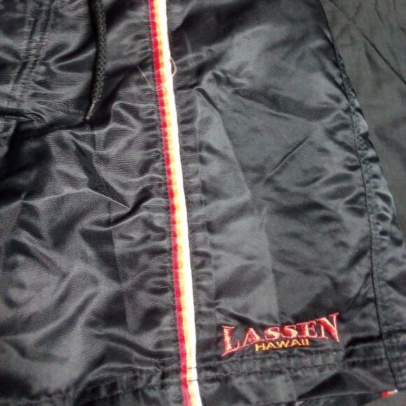 Other Vintage Lassen Hawaii Striped Swim Board Shorts Size US 30 / EU 46 - 4 Thumbnail