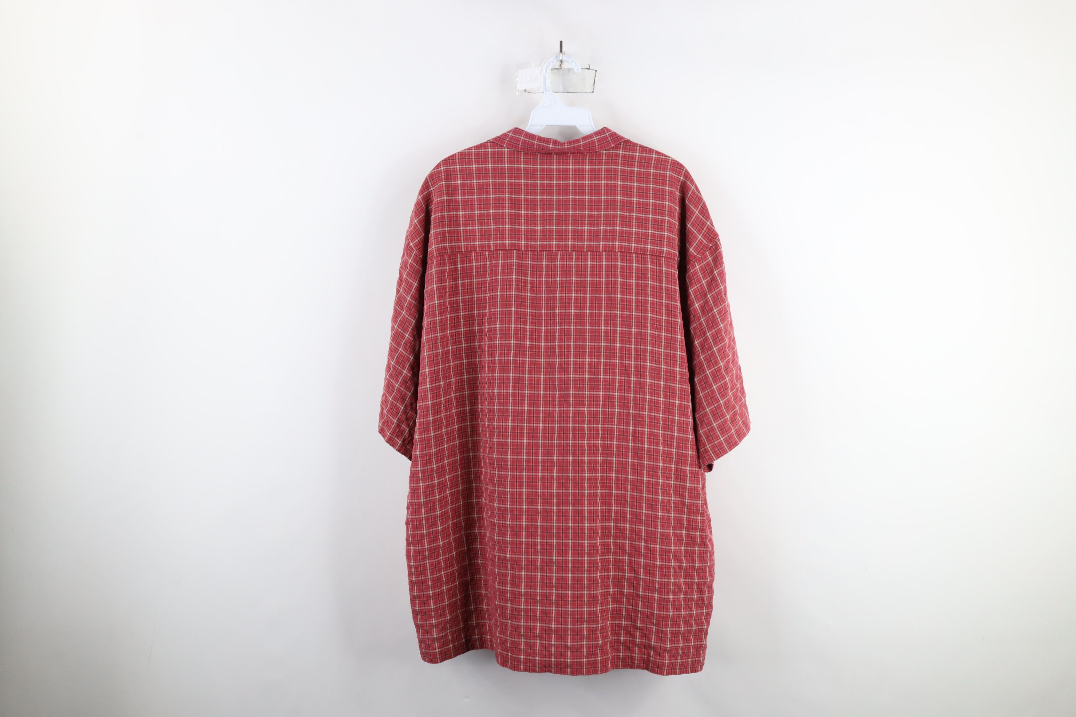 Vintage Vintage 90s Streetwear Fit Gambler Poker Button Shirt Red Size US L / EU 52-54 / 3 - 10 Thumbnail