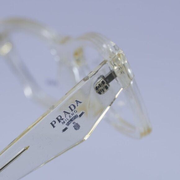 Prada Prada PRB01V 19X1O1 Eyeglasses Pale Gold Plated 54mm Cat Eye Size ONE SIZE - 5 Thumbnail