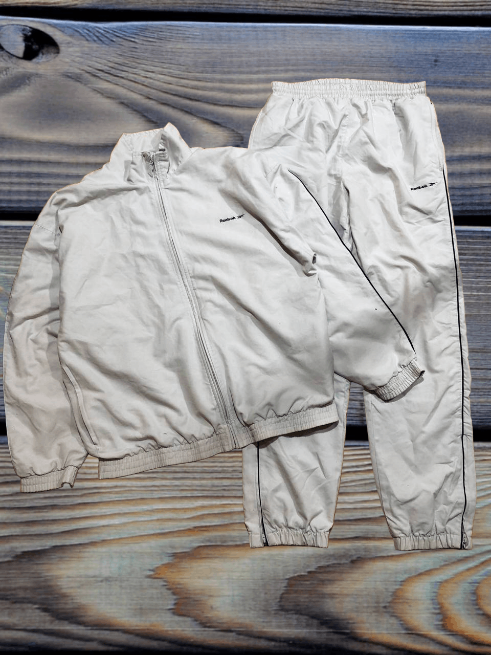 Reebok Vintage Reebok Tracksuit Track Jacket Pants 90s Y2K Big Logo Size US 30 / EU 46 - 1 Thumbnail