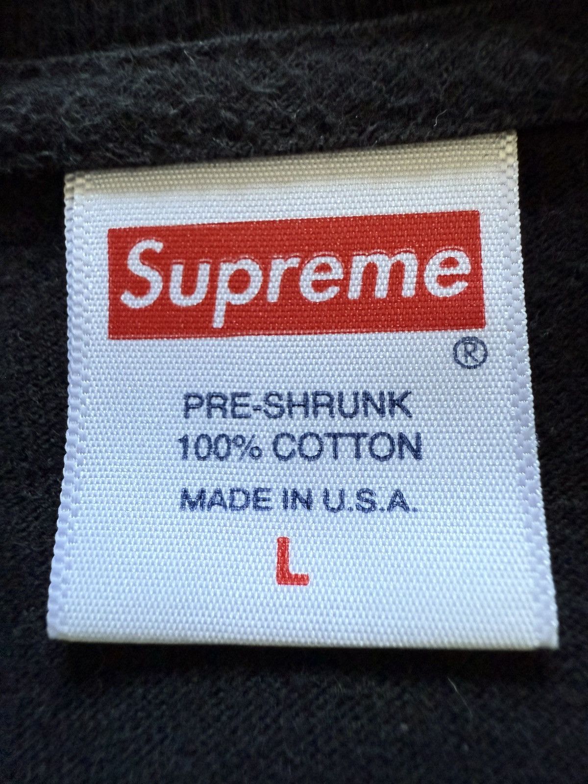 Supreme Supreme Box Logo L/S Tee Size US L / EU 52-54 / 3 - 4 Thumbnail