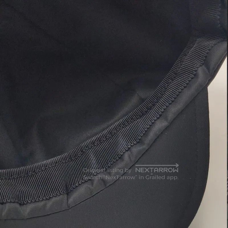 Prada Prada Solid Color Triangle Logo Newsboy Cap. Size ONE SIZE - 6 Thumbnail