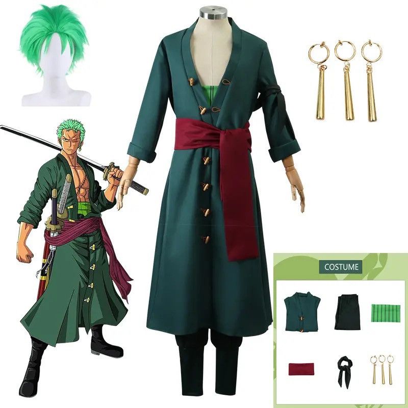 Japanese Brand Costume Zoro Cosplay Anime Roronoa Zoro Halloween | Grailed