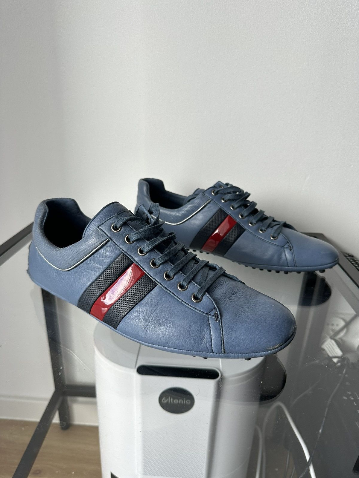 Gucci GUCCI Driver lace up leather sneakers Europe Exclusive Size US 11 / EU 44 - 7 Thumbnail