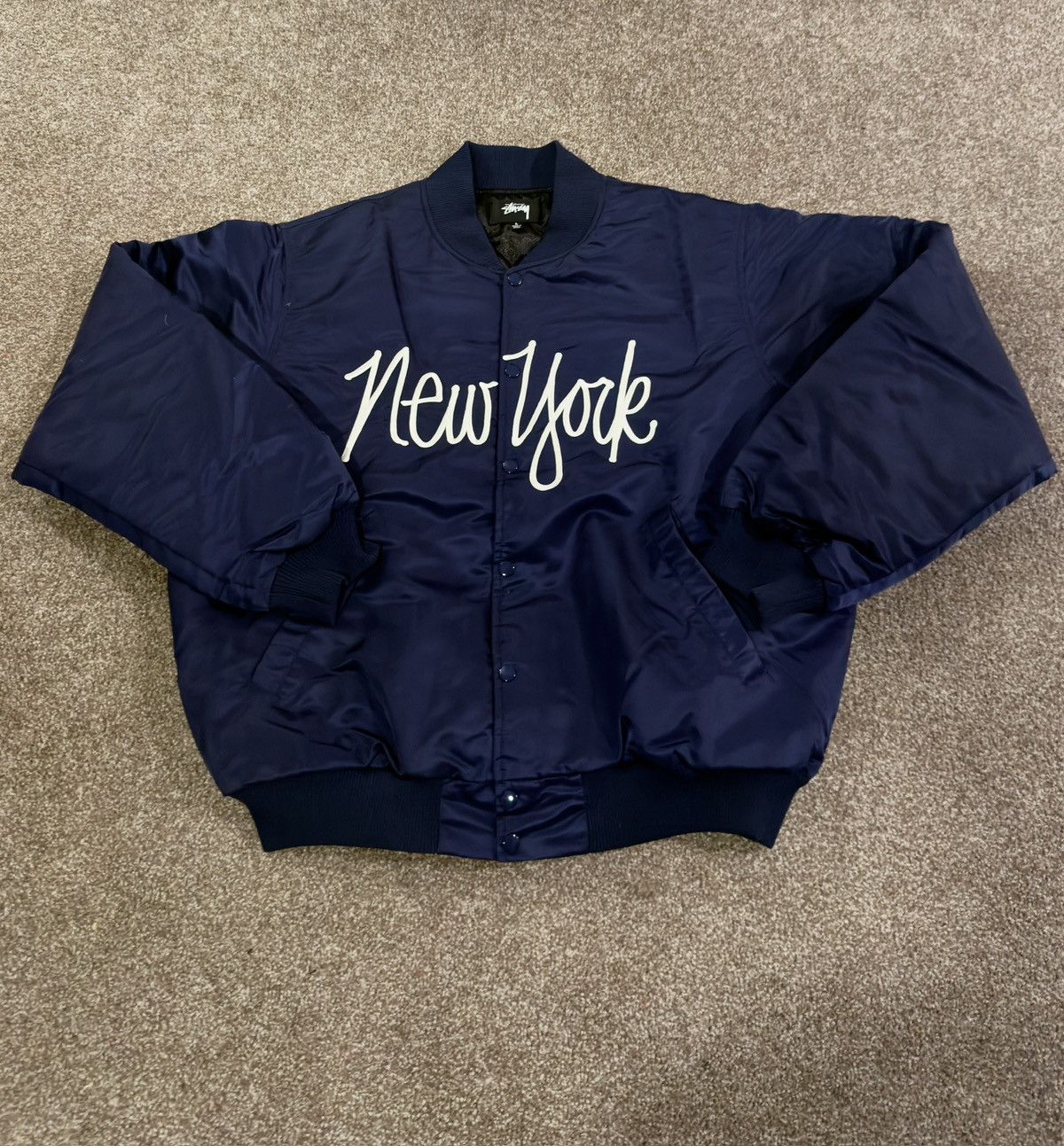 Stussy Stussy New York Varstity Jacket Size US L / EU 52-54 / 3 - 4 Thumbnail