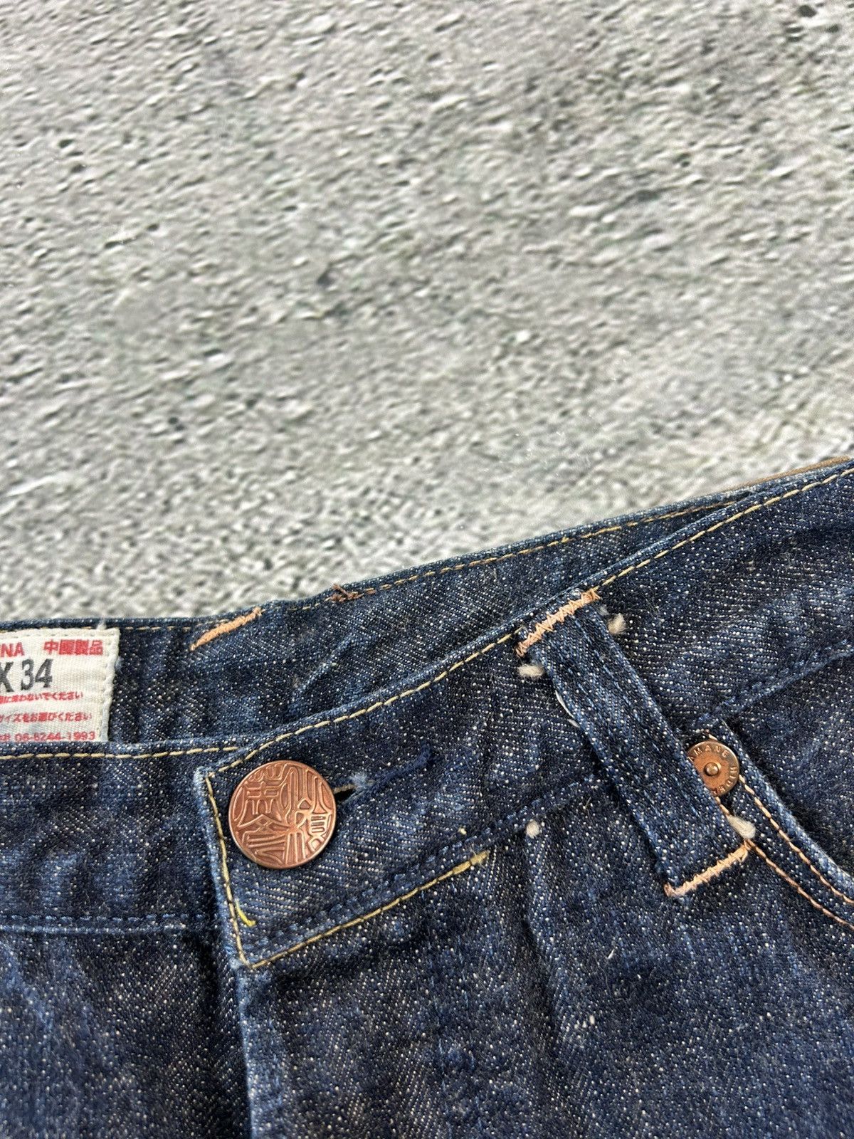 Evisu Evisu Yamane face jeans vintage selvedge denim Japan RARE Size 28" / US 6 / IT 42 - 10 Thumbnail