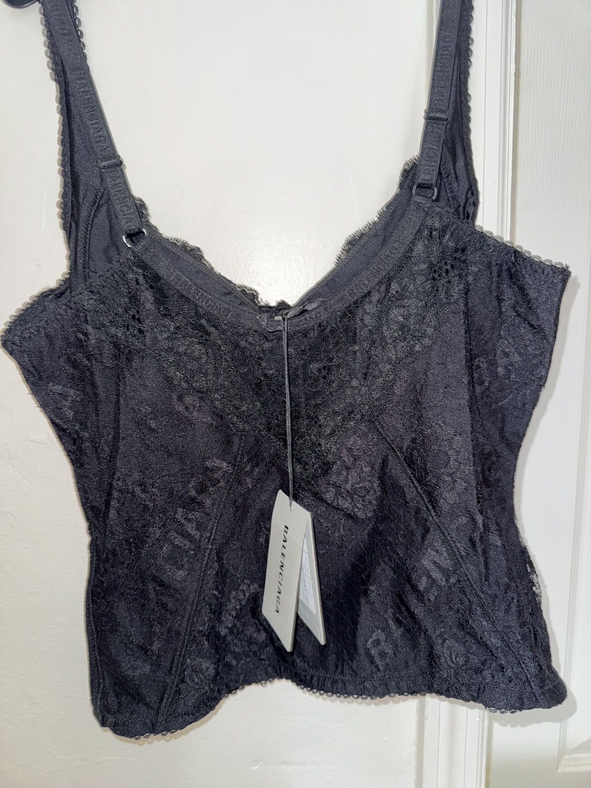 Balenciaga balenciaga lace tank top Size M / US 6-8 / IT 42-44 - 2 Thumbnail