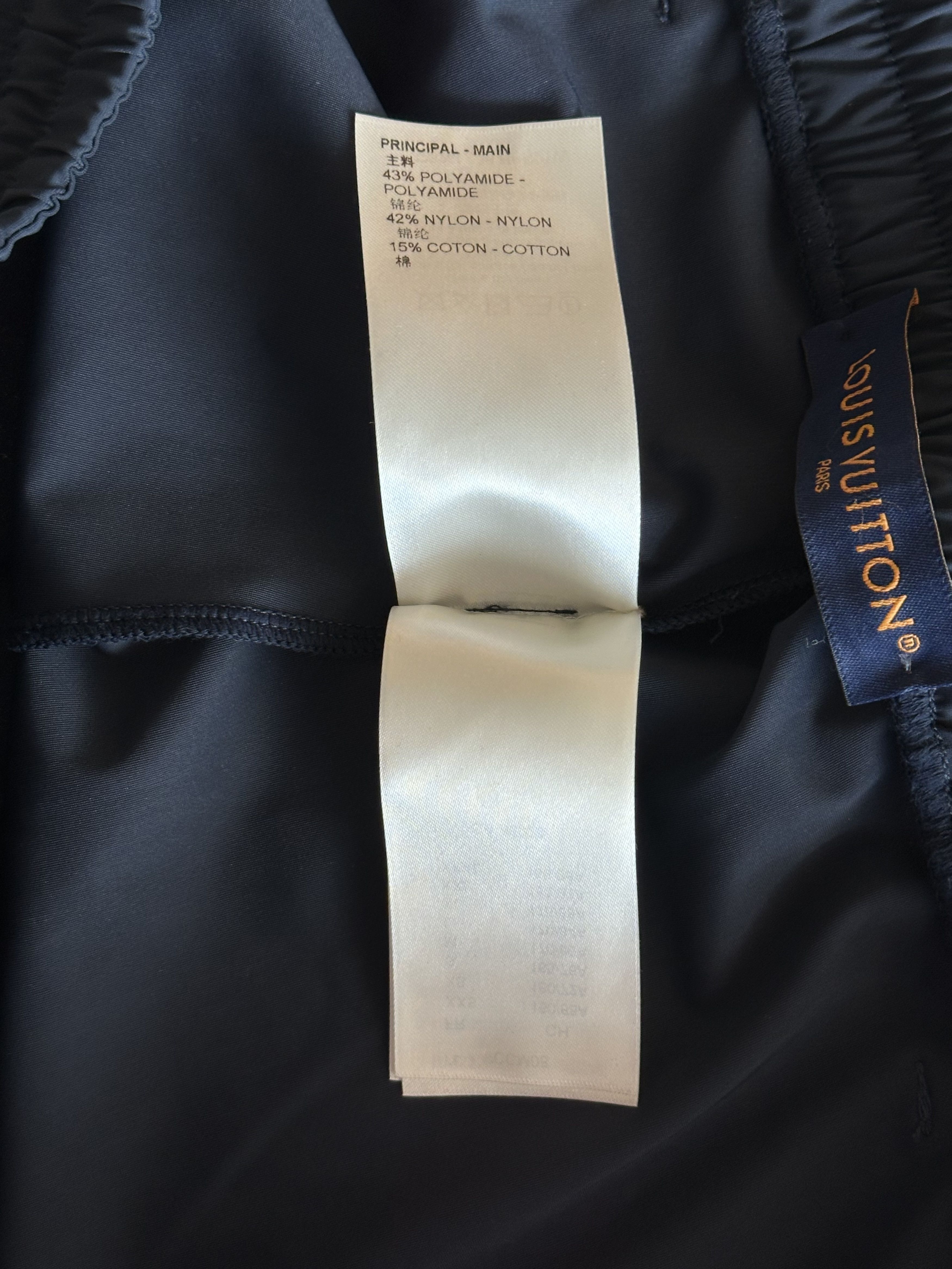 Louis Vuitton Louis Vuitton Navy & Beige Monogram Trackpants Size US 40 / EU 56 - 5 Thumbnail