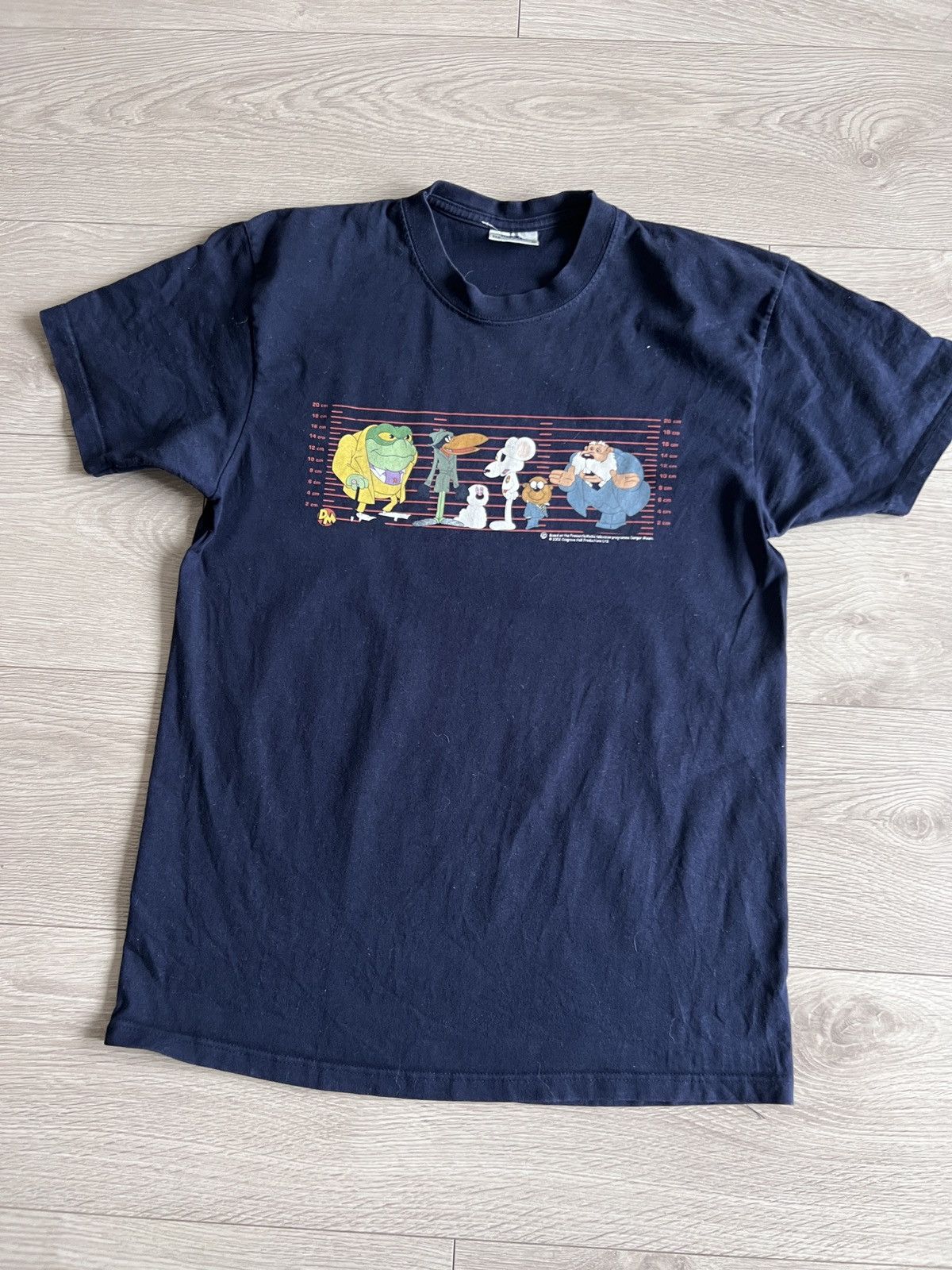 Other Vintage 2002 Danger Mouse Cartoon Lineup T Shirt Art Size US M / EU 48-50 / 2 - 2 Thumbnail