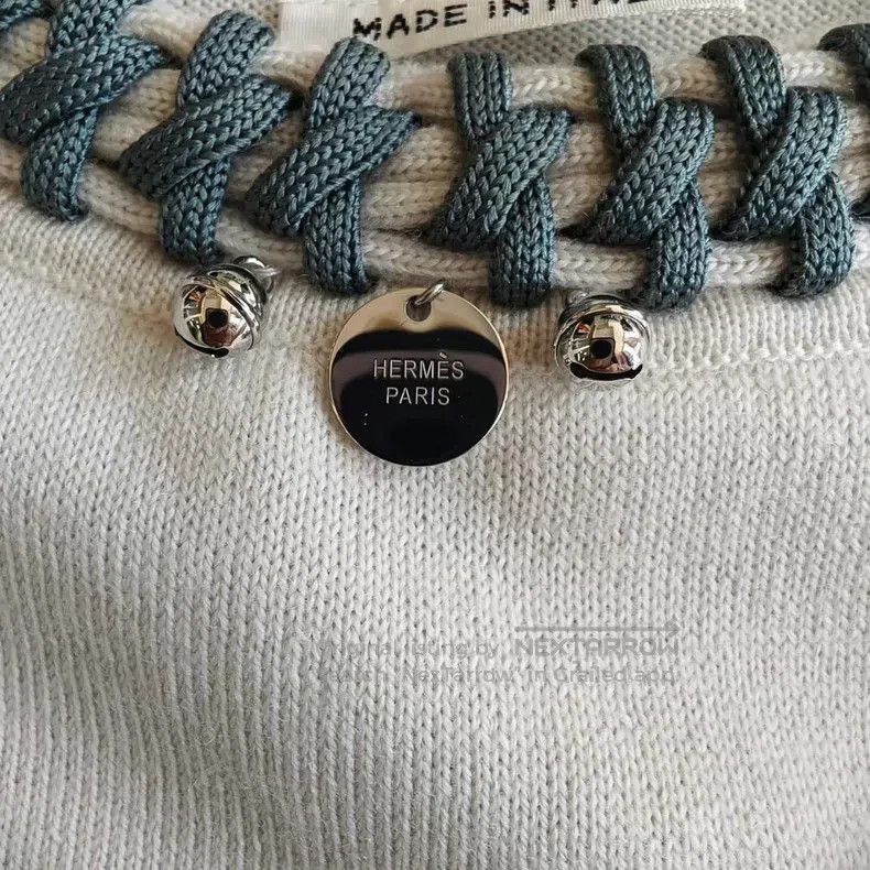 Hermes Hermes Collar iron plate knit Size XXS / US 00 / IT 34 - 3 Thumbnail