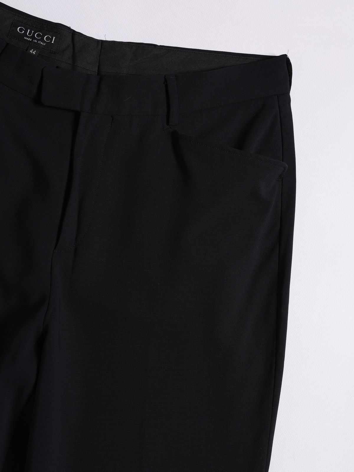 Gucci Gucci Dark Navy Suit Trousers Wool Tailored Pants Vintage Size US 31 - 7 Thumbnail