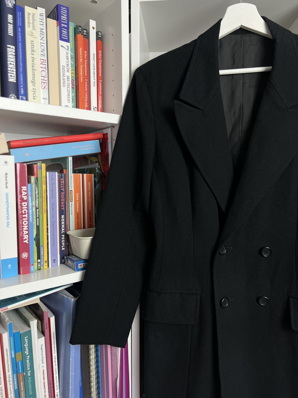 Japanese Brand × Y's × Yohji Yamamoto Vintage Y’s Yohji Yamamoto wool coat jacket S archive opium Size S / US 4 / IT 40 - 3 Thumbnail