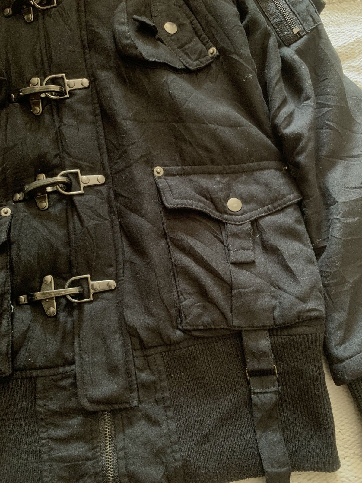 If Six Was Nine Japanese CRWX Fireman Fur Jacket Size US M / EU 48-50 / 2 - 9 Thumbnail