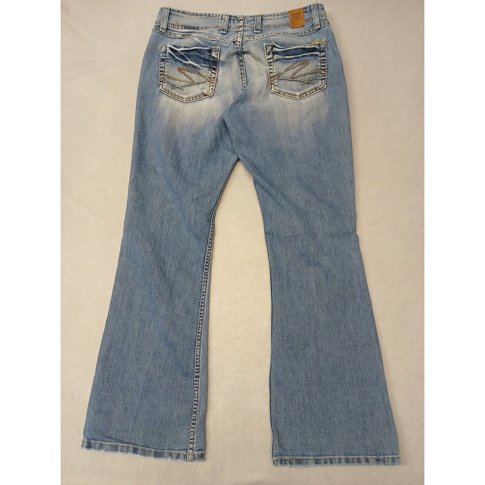 Other BKE (30x29.5) Wendi Stretch Boot Cut Blue Denim Jeans Size 30" / US 8 / IT 44 - 9 Thumbnail