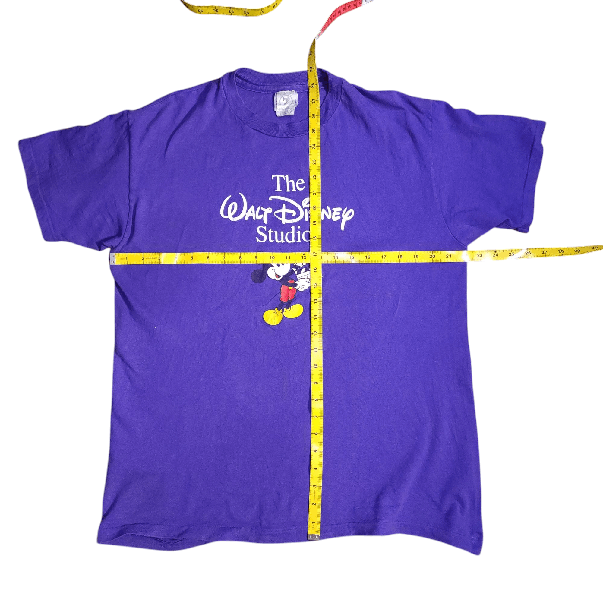 Disney × Mickey Mouse × Vintage Vintage 80s Walt Disney Mickey Mouse tees Hanes Shirt Size US L / EU 52-54 / 3 - 5 Thumbnail