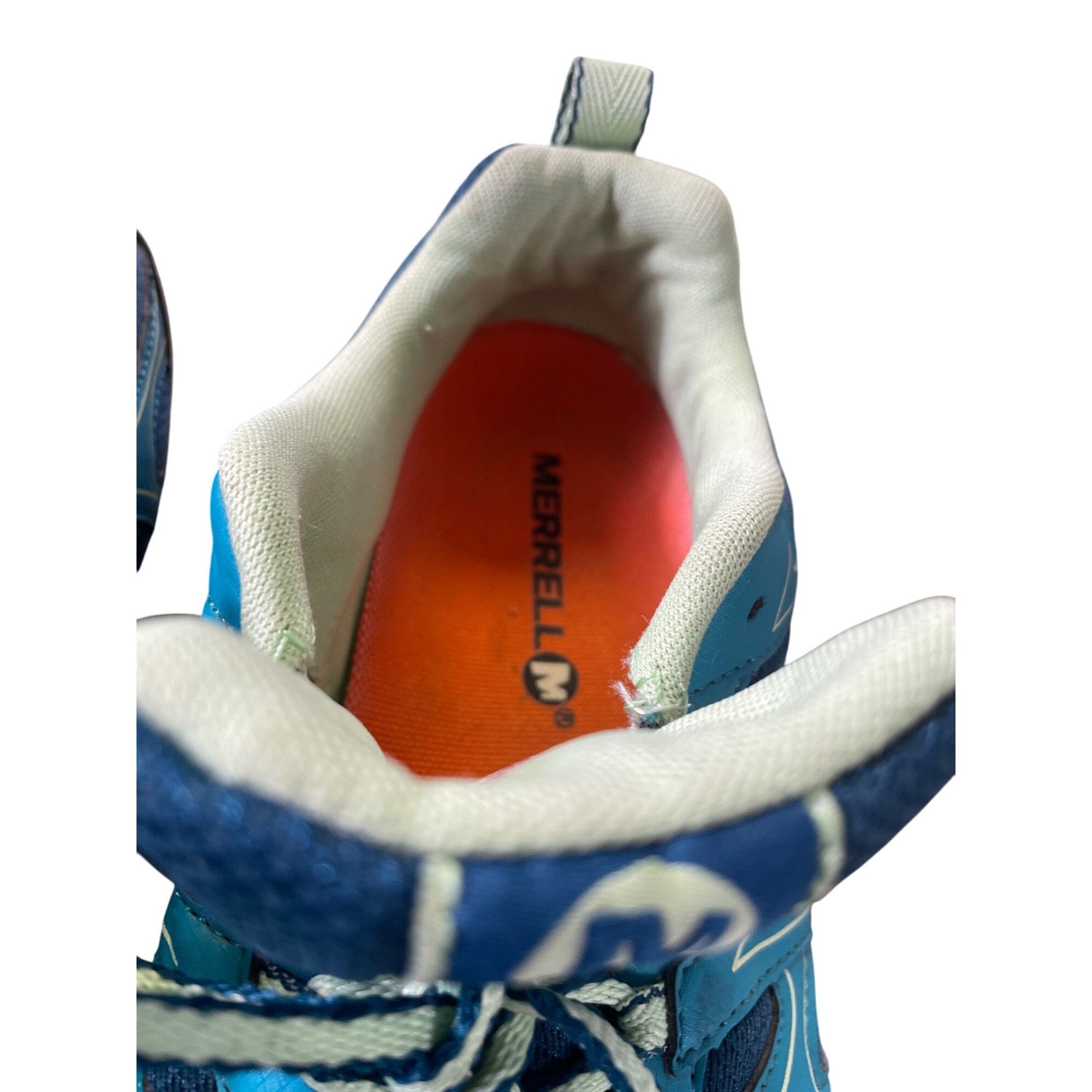 Merrell Merrell Womens Blue Green Trail Running Shoes Sneakers size Size US 8.5 / EU 41-42 - 12 Thumbnail