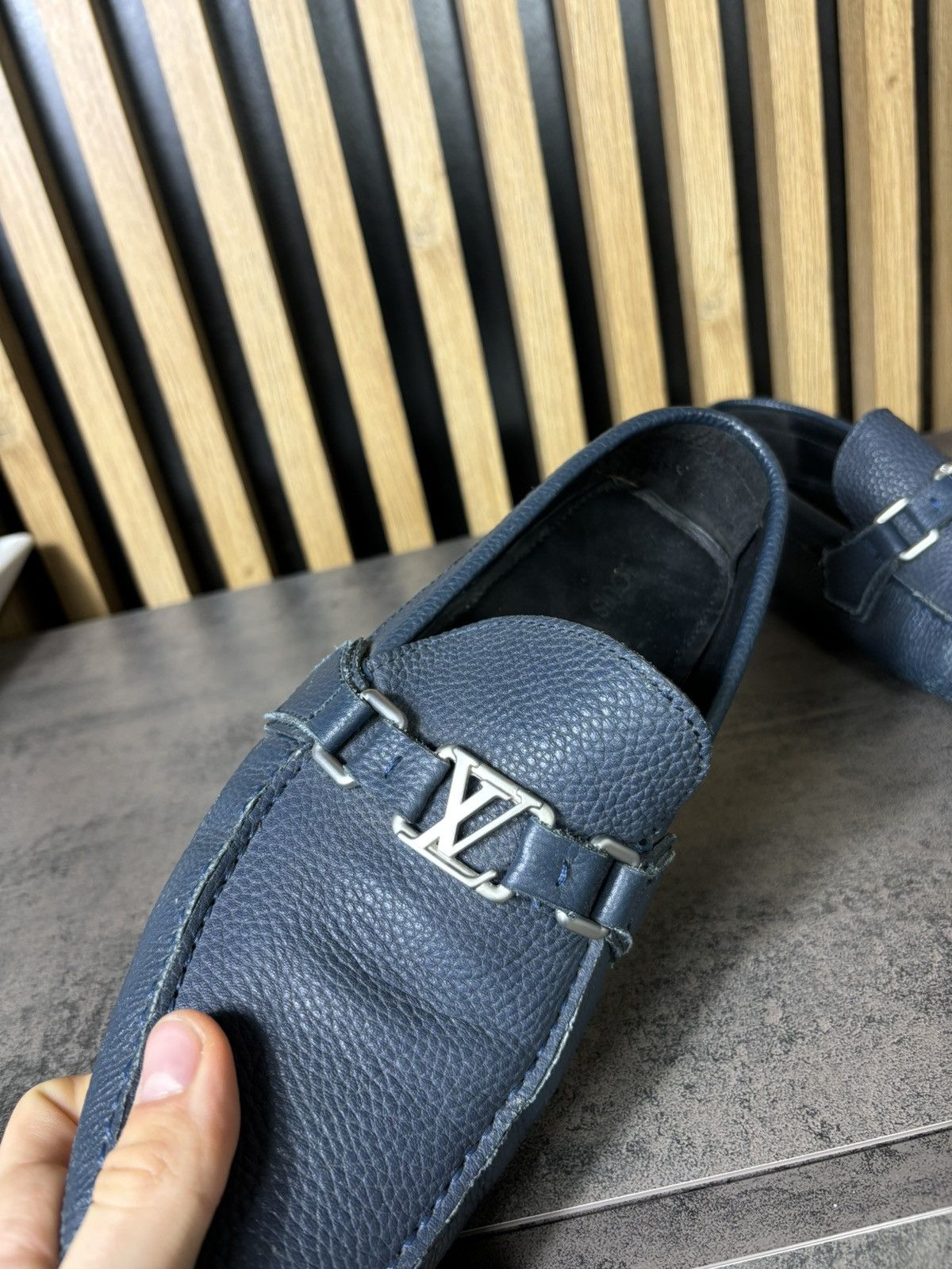 Louis Vuitton Monte Carlo Louis Vuitton Flats Moccas Leather Luxury Size US 10 / EU 43 - 6 Thumbnail