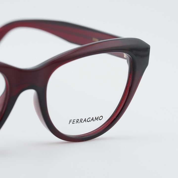 Salvatore Ferragamo Salvatore Ferragamo SF2989 616 Eyeglasses Red 51mm Cat Eye Size ONE SIZE - 6 Thumbnail