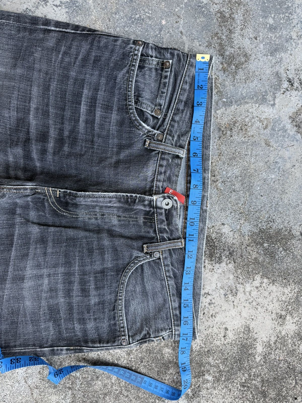 Japanese Brand VINTAGE JAPANESE FADED BLACK JEAN DENIM PANTS Size US 34 / EU 50 - 6 Thumbnail