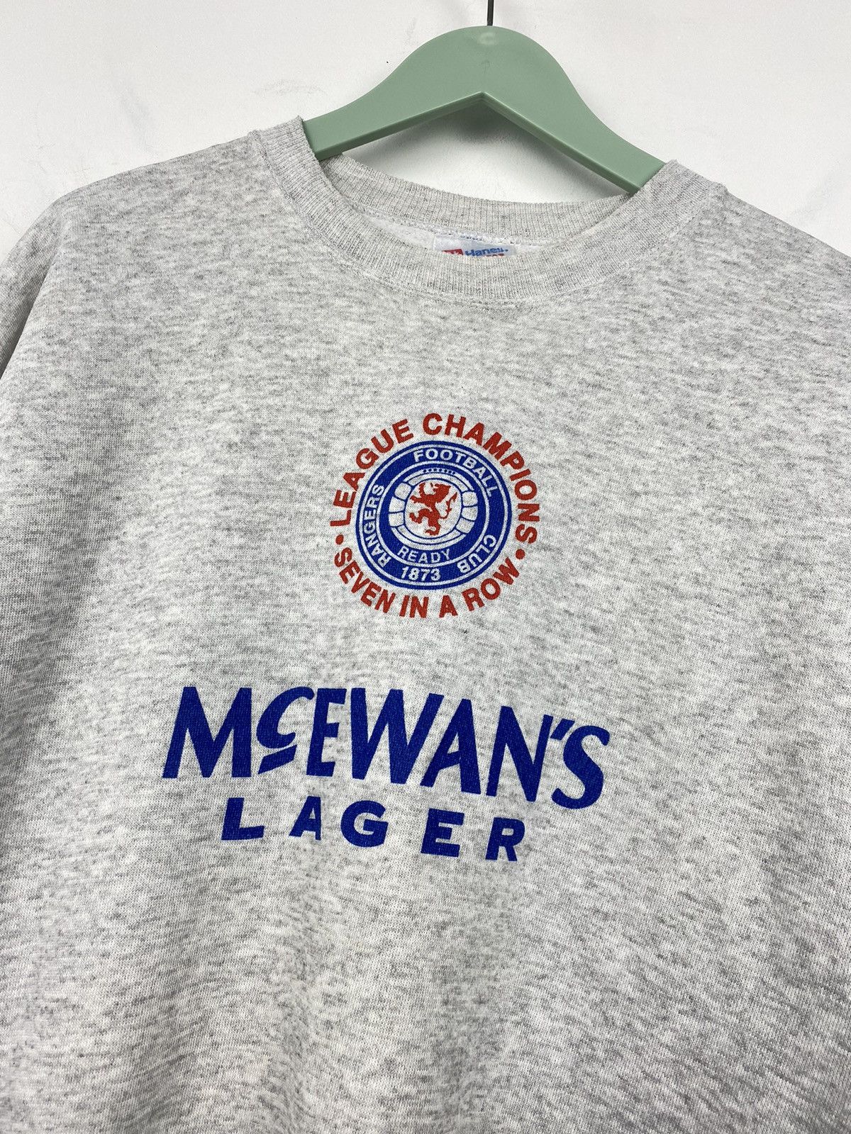Vintage Vintage Glasgow Rangers Champions Training Sweatshirt PSG Size US XL / EU 56 / 4 - 2 Thumbnail