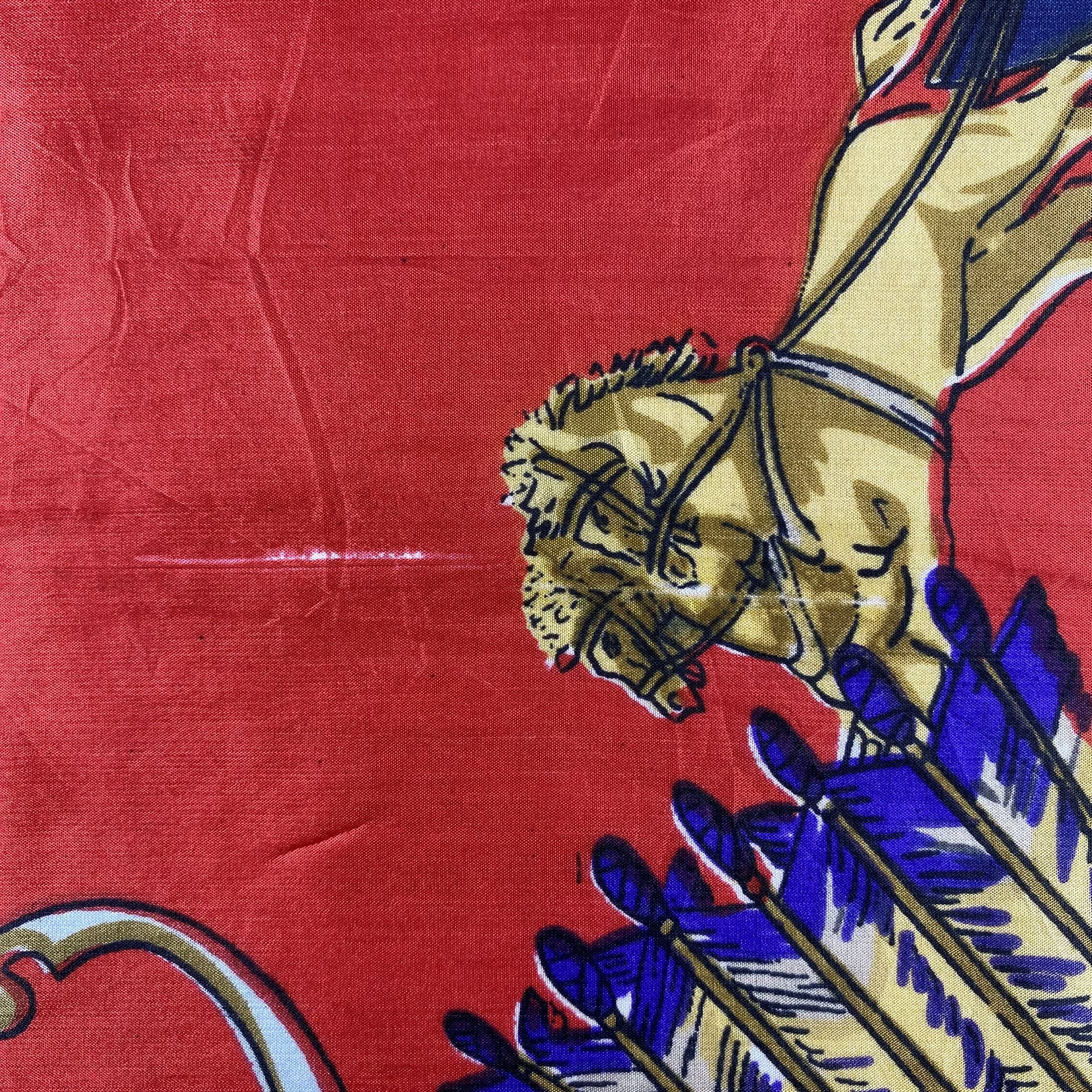 Japanese Brand × Vintage Vintage Italian Silk Scarf Hand Rolled SS047 Size ONE SIZE - 5 Thumbnail