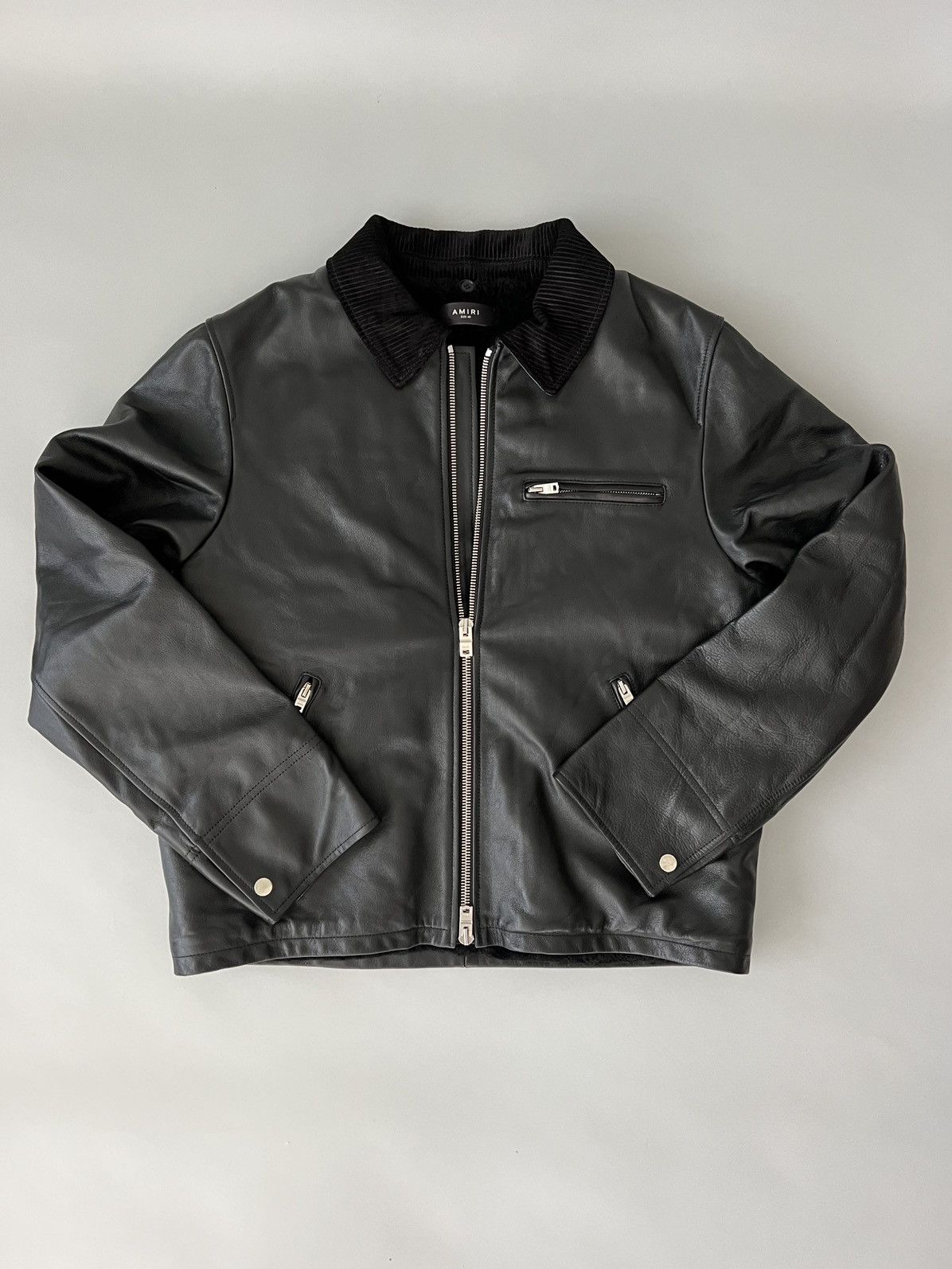Amiri Amiri Leather Shearling Jacket Size US M / EU 48-50 / 2 - 6 Thumbnail