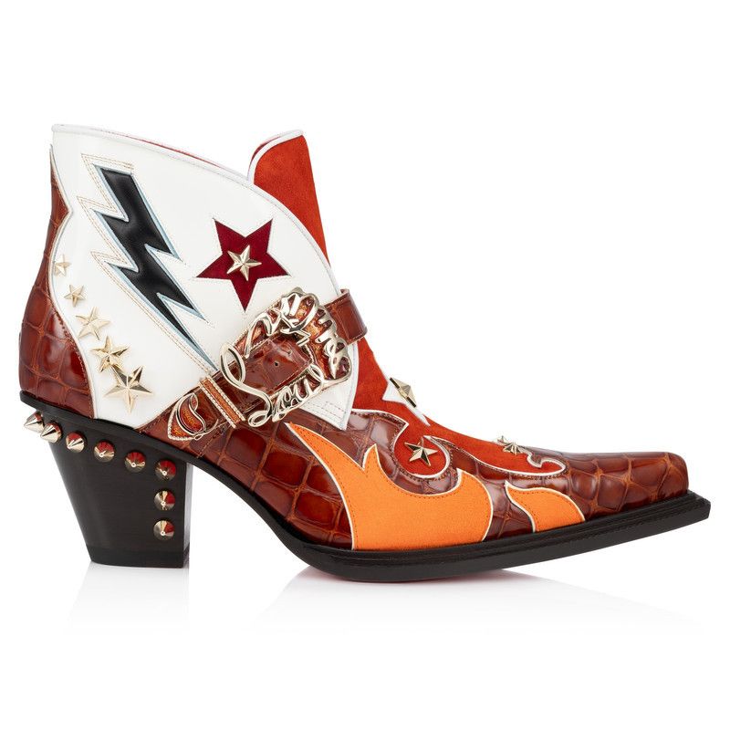 Christian Louboutin oc11z0126 Kennywood Alta 75MM in Multicolor Size US 8 / IT 38 - 2 Thumbnail