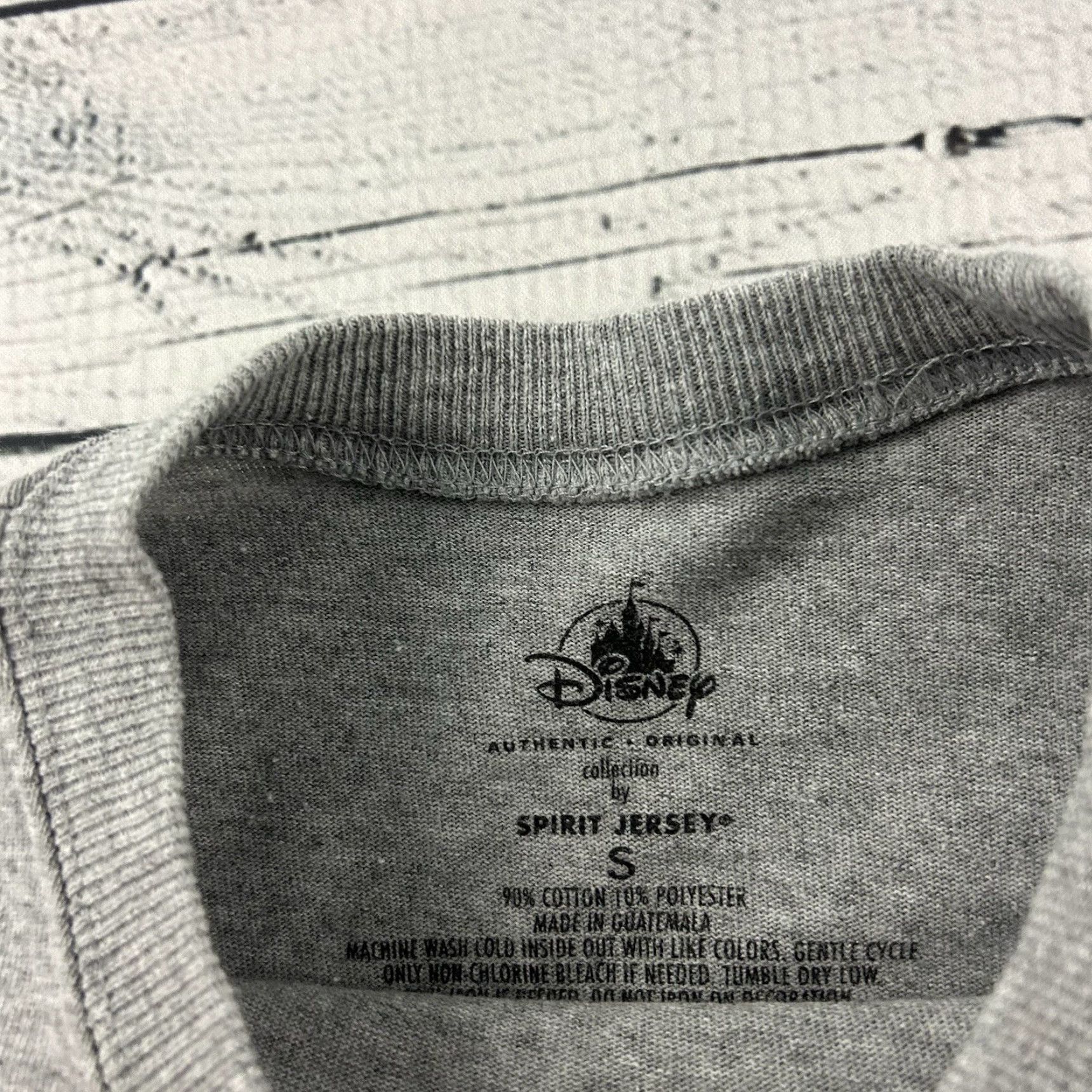 Disney Disney Spirit Jersey Hummingbird Long Sleeve Shirt Men's Small Gray Size US S / EU 44-46 / 1 - 4 Thumbnail