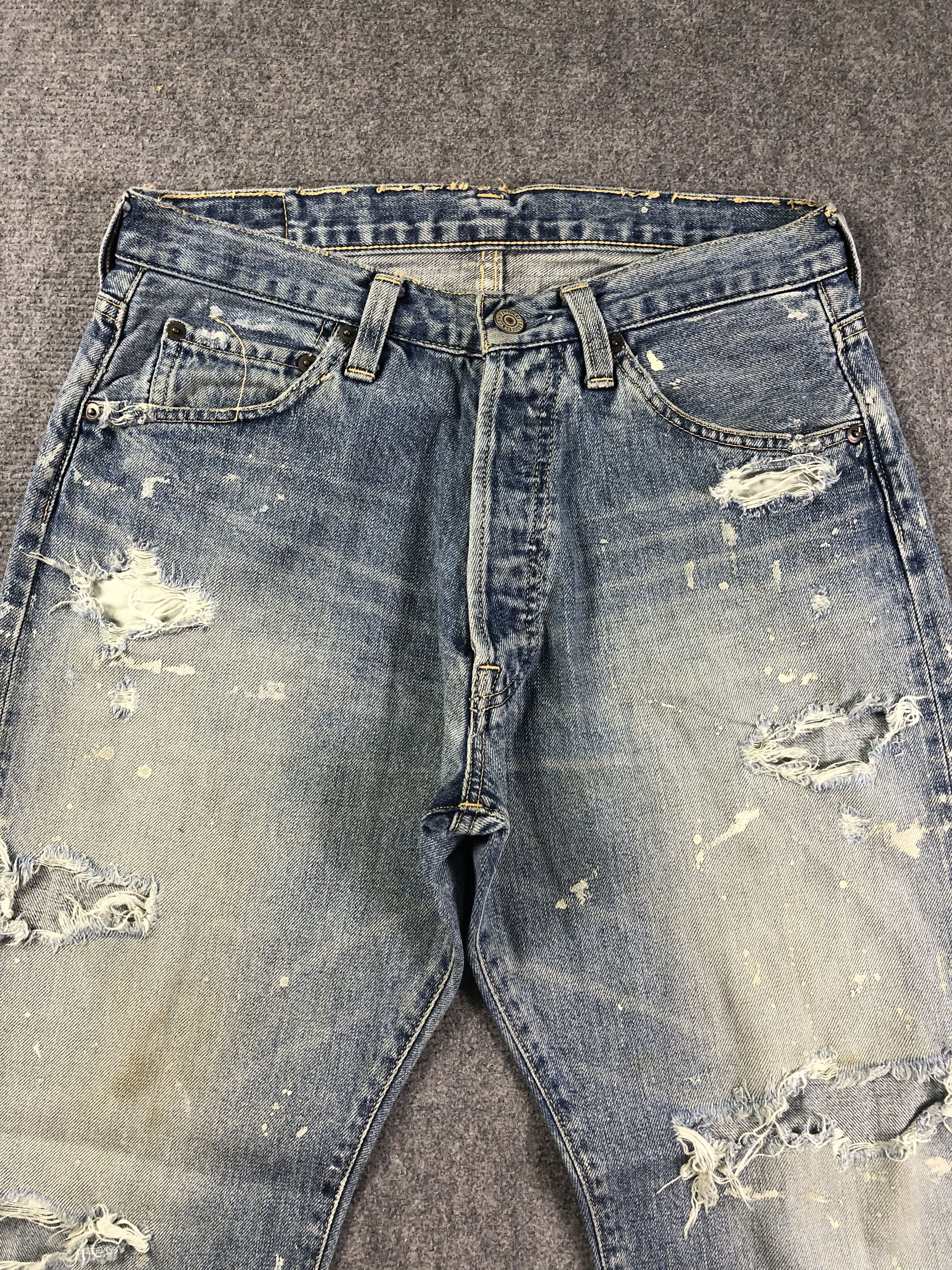 Other Rocket Saddles Selvedge Denim Jeans 30x30 Size US 30 / EU 46 - 2 Thumbnail