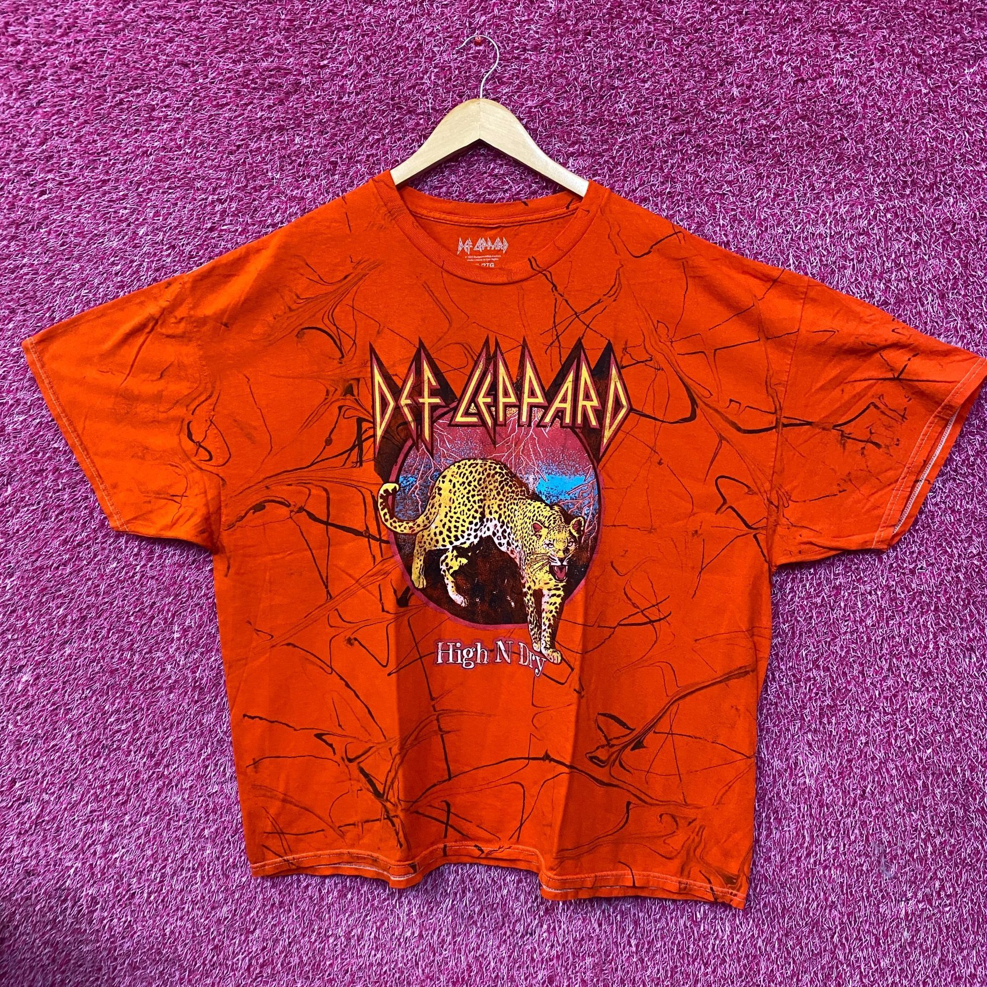 Def Leppard Def Leppard High And Dry Tye Dye Tshirt size 2XL Size US XXL / EU 58 / 5 - 1 Thumbnail