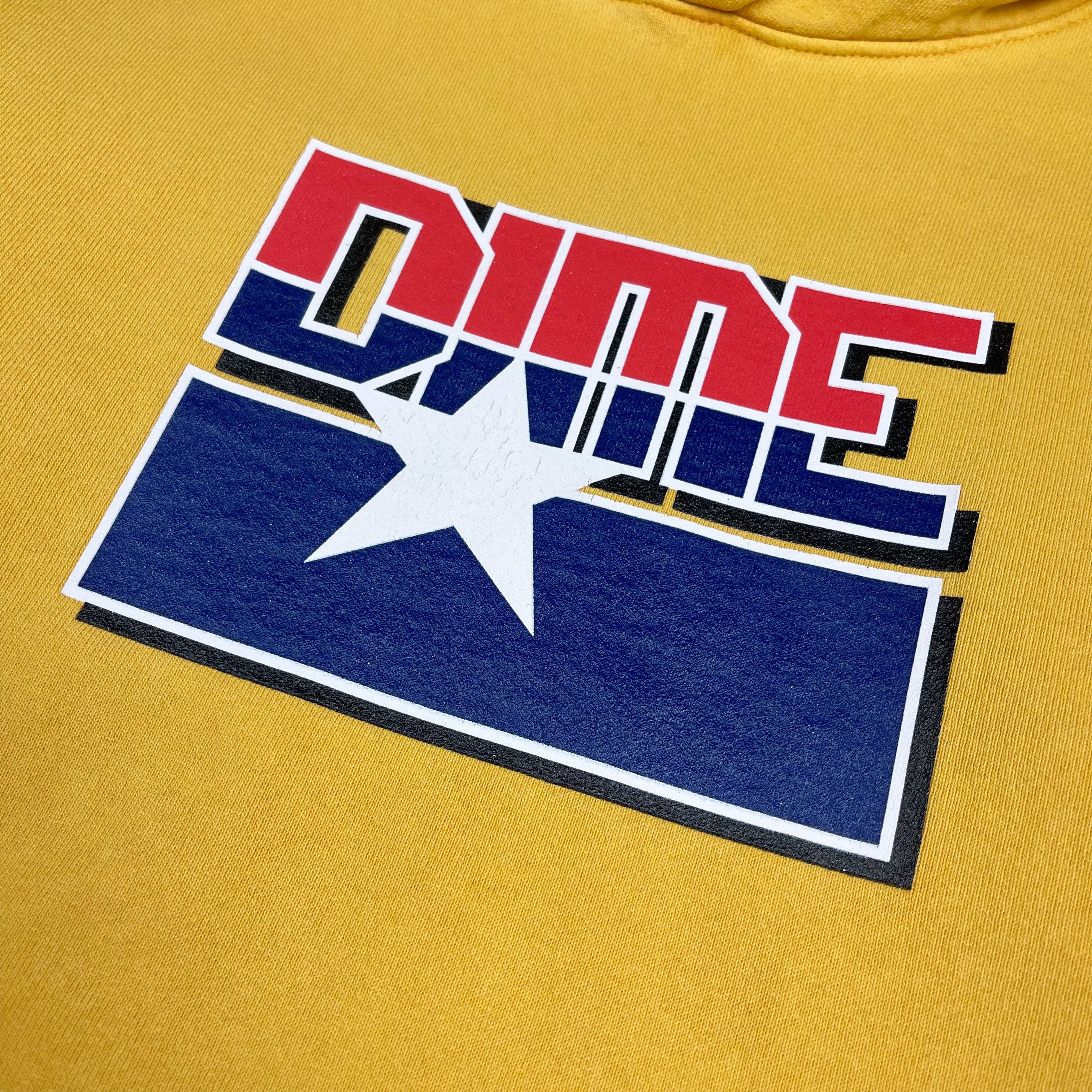 Dime Dime Heavy Duty Yellow Hoodie Size US S / EU 44-46 / 1 - 3 Thumbnail