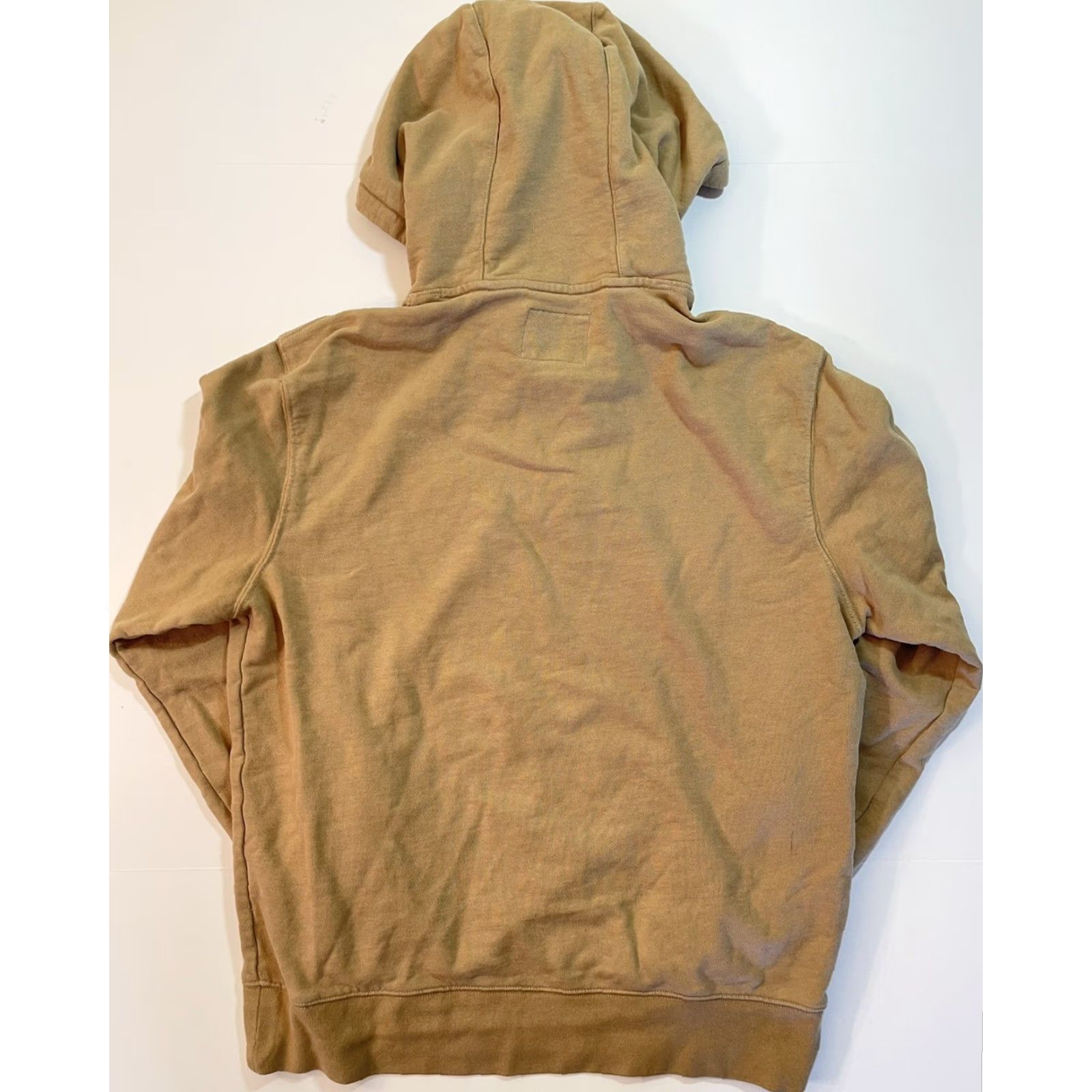 Vintage VINTAGE AMERICAN EAGLE Hoodie Sweatshirt Box Logo Khaki M Adult Medium Khaki Logo Mens Size US M / EU 48-50 / 2 - 4 Thumbnail