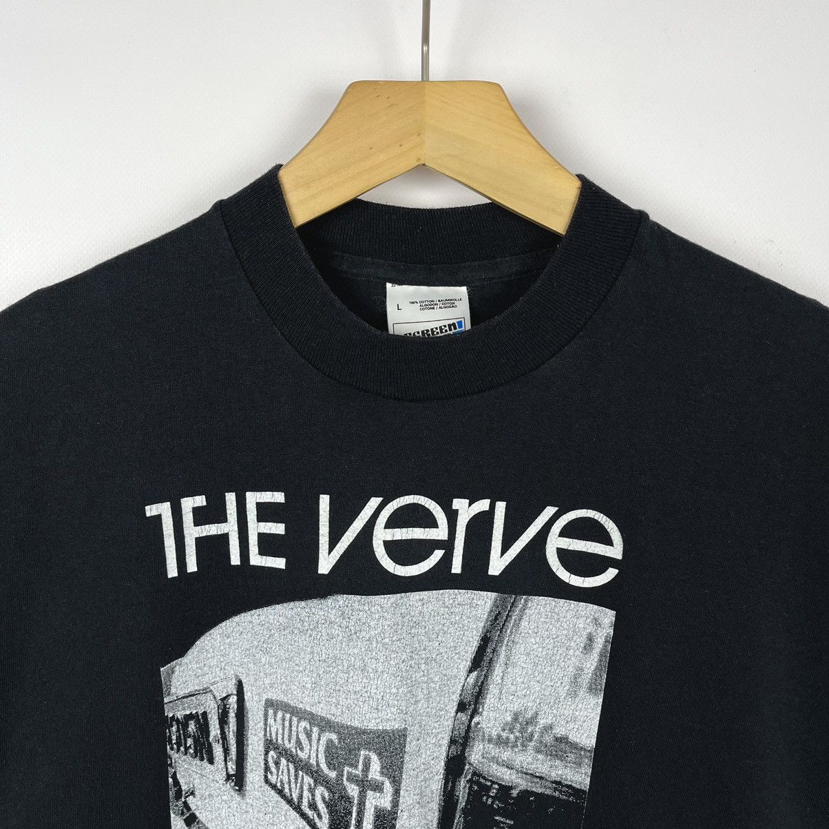 Band Tees Vintage The Verve Music Saves rock band tee 90’s Size US L / EU 52-54 / 3 - 6 Thumbnail