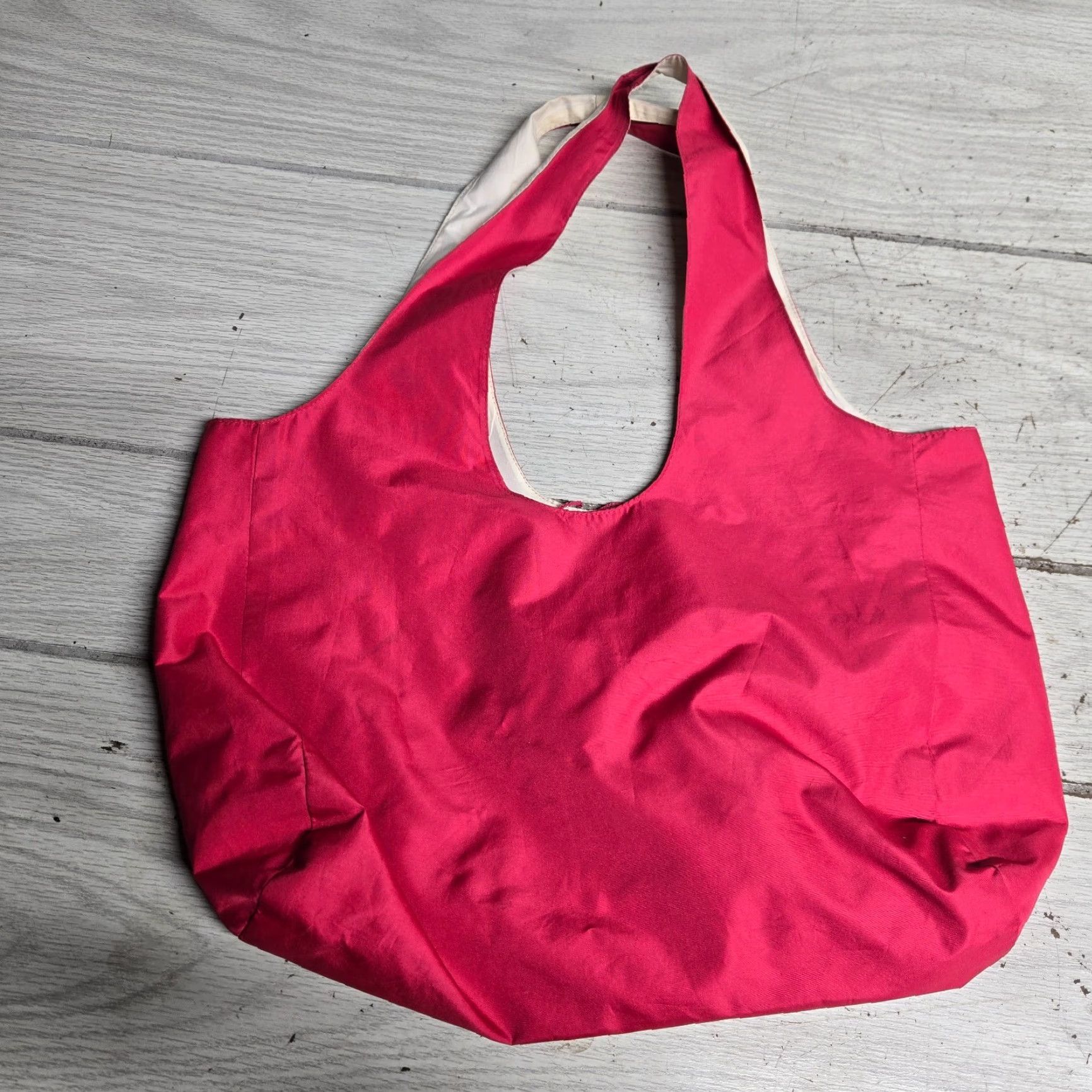 Orvis Orvis Tote Bag Pink Reversable Beach Nautical Coastal Boating Women Canvas Handbag Pink Nautical Beach Tote Bag Womens Orvis Bag Size ONE SIZE - 2 Thumbnail