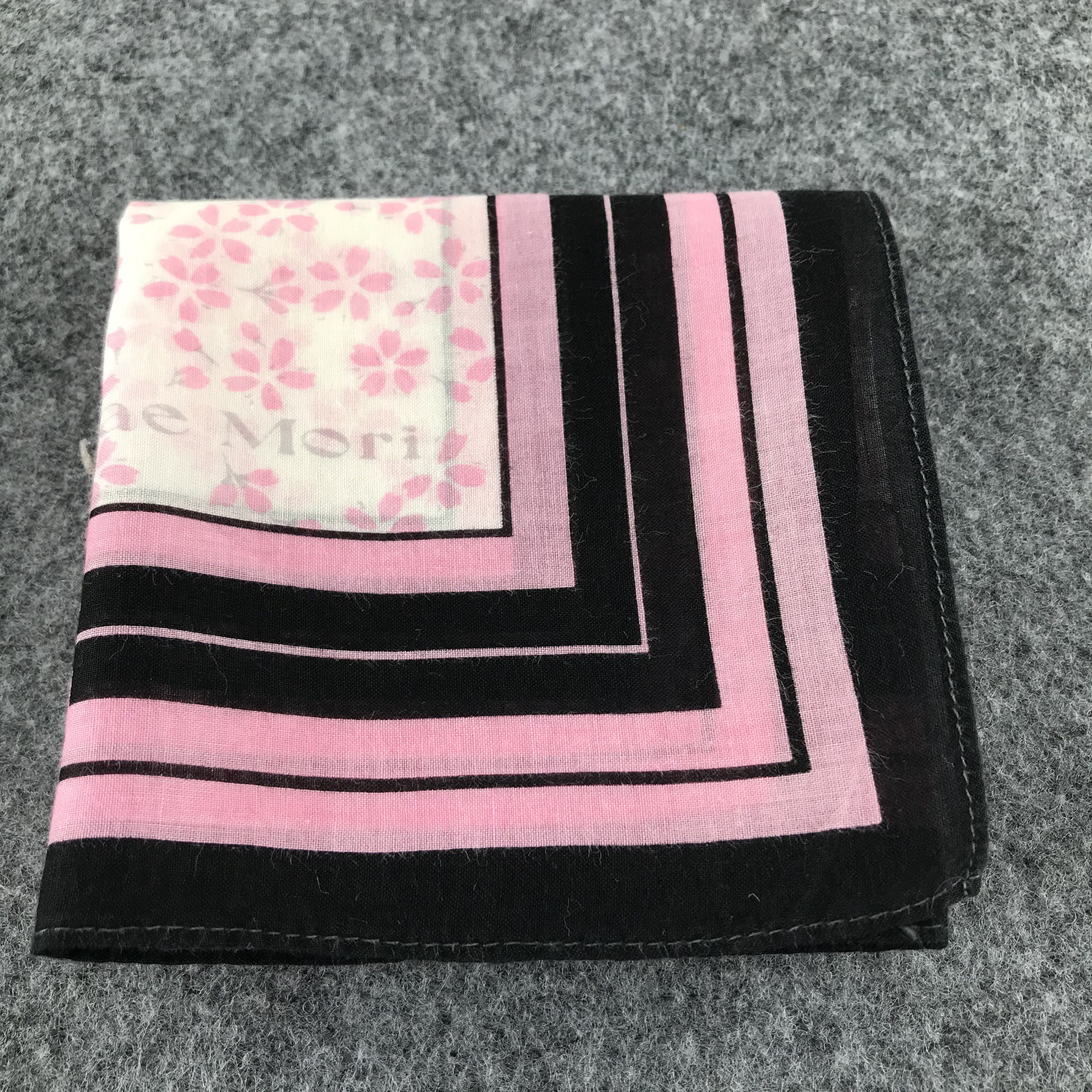 Hanae Mori Hanae Mori Handkerchief Neckerchief Bandana H537 Size ONE SIZE - 6 Thumbnail